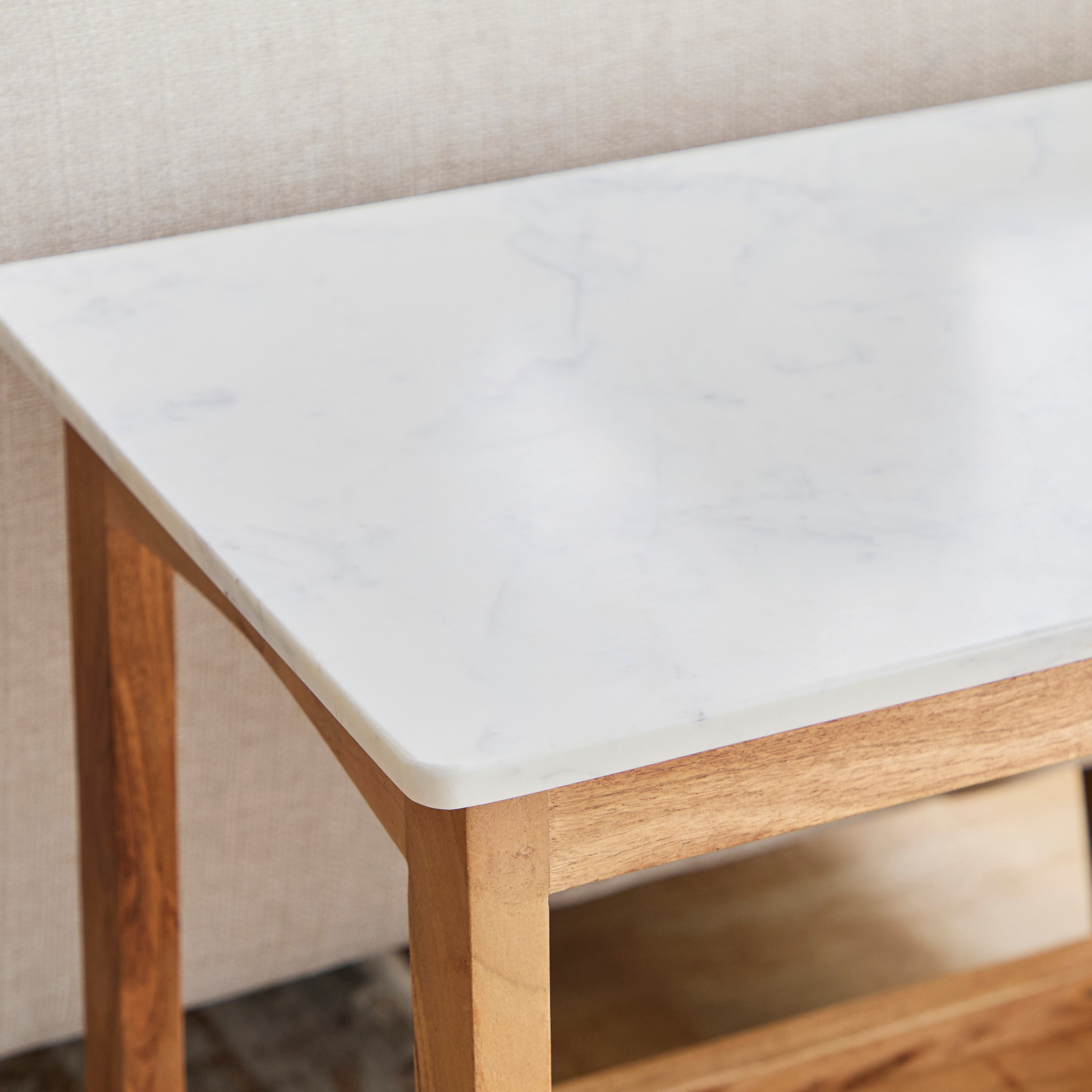 Cavon Midtown Genuine Marble Top Long End Table with Shelf-hbxfurniture-livingroom-endtables-image-3