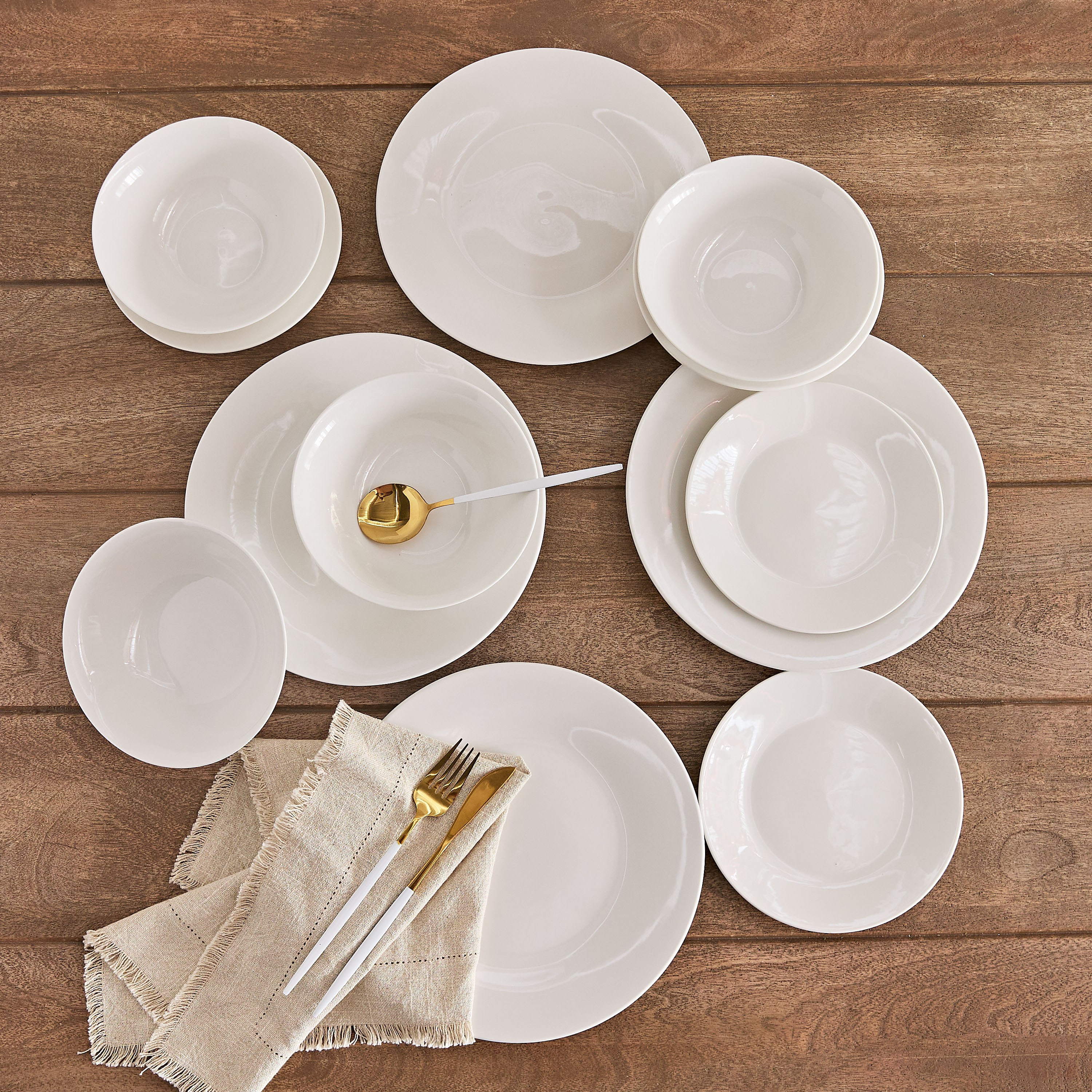 طقم عشاء 12 قطعة من بيزك - 4 أشخاص-hbxdiningroom-tabletop-dinnersets-image-1