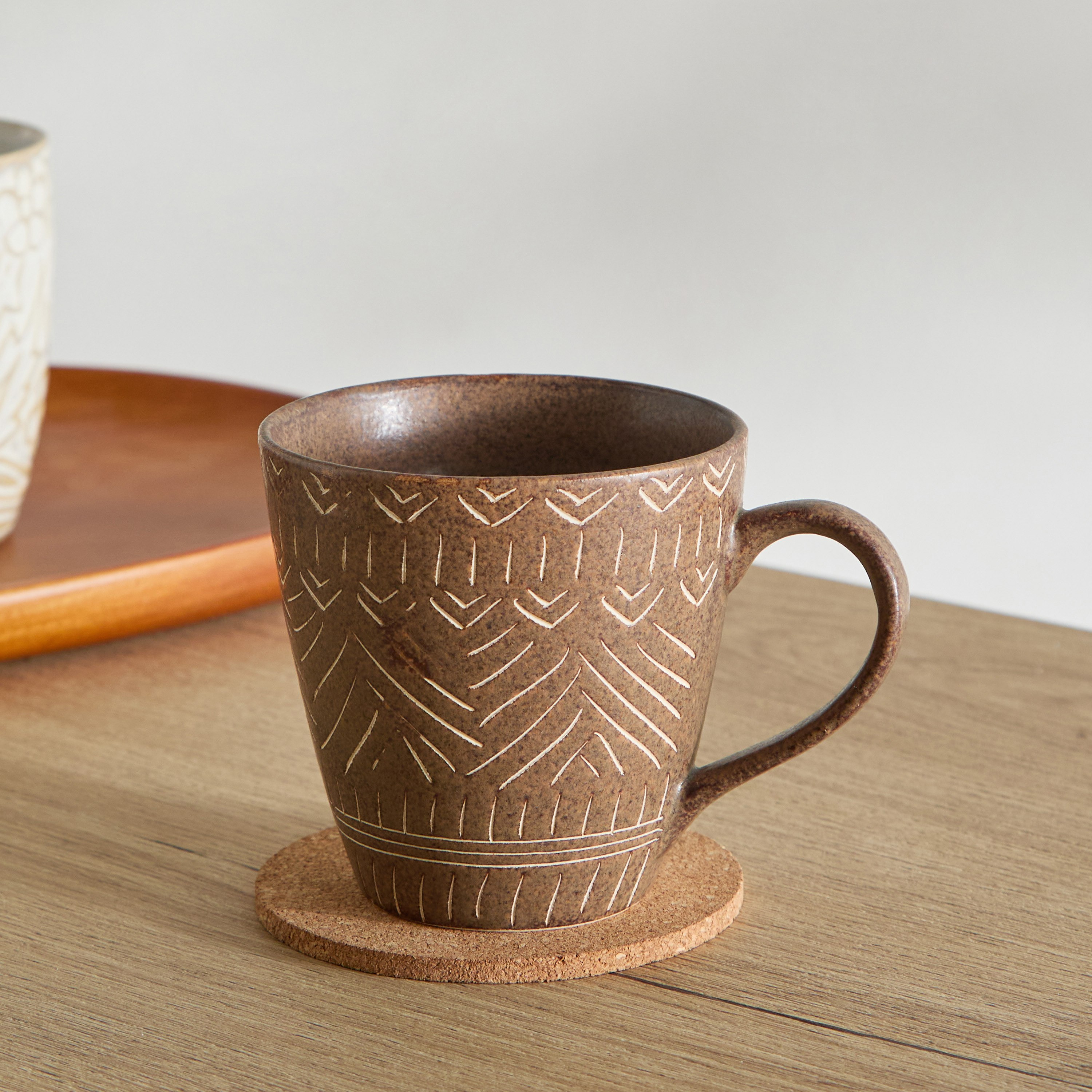 Donna Stoneware Aztec Mug - 300 ml-hbxhomeware-diningandtabletop-coffeeandteasets-image-1