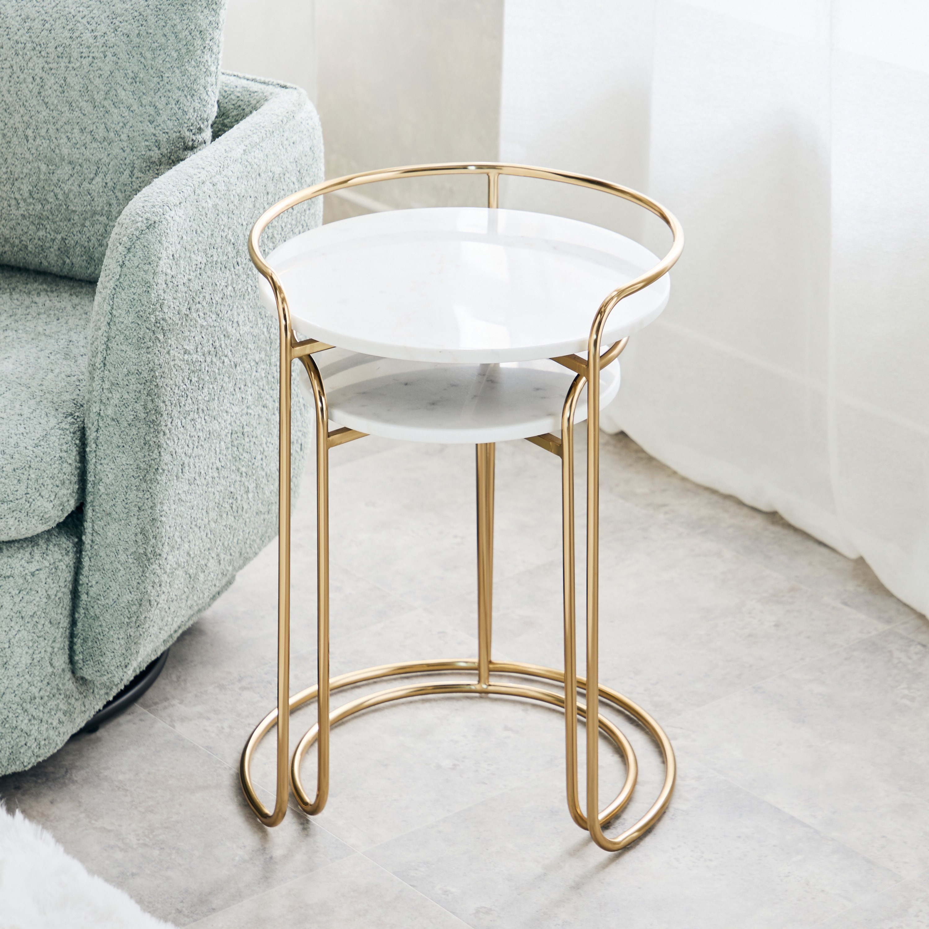 طقم طاولات متداخلة من قطعتين بسطح من الرخام الأصلي - ڤيتارا من كافون-hbxfurniture-livingroom-nestingtables-image-6