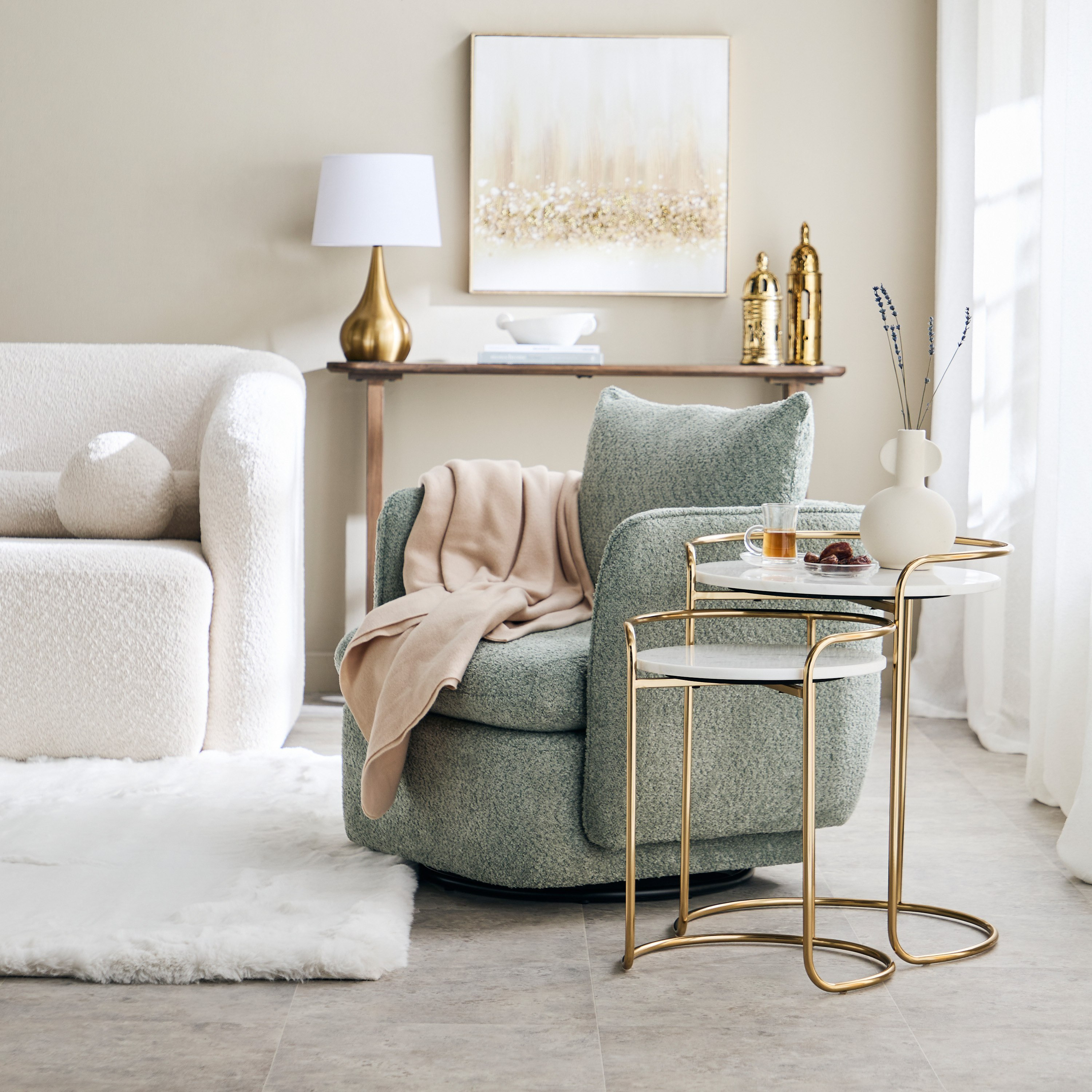 طقم طاولات متداخلة من قطعتين بسطح من الرخام الأصلي - ڤيتارا من كافون-hbxfurniture-livingroom-nestingtables-image-8