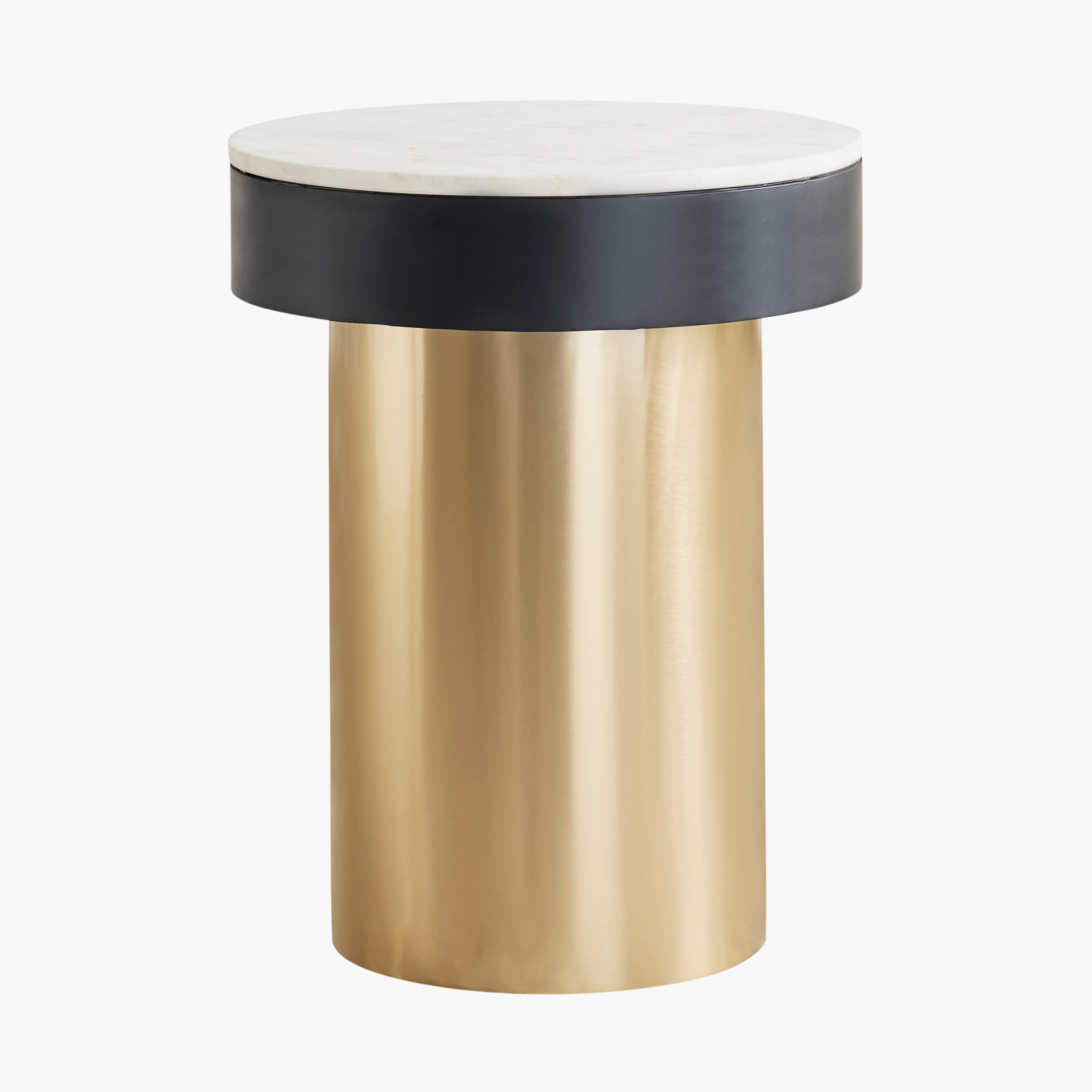Cavon Barrel Genuine Marble Top End Table-hbxfurniture-livingroom-endtables-image-7