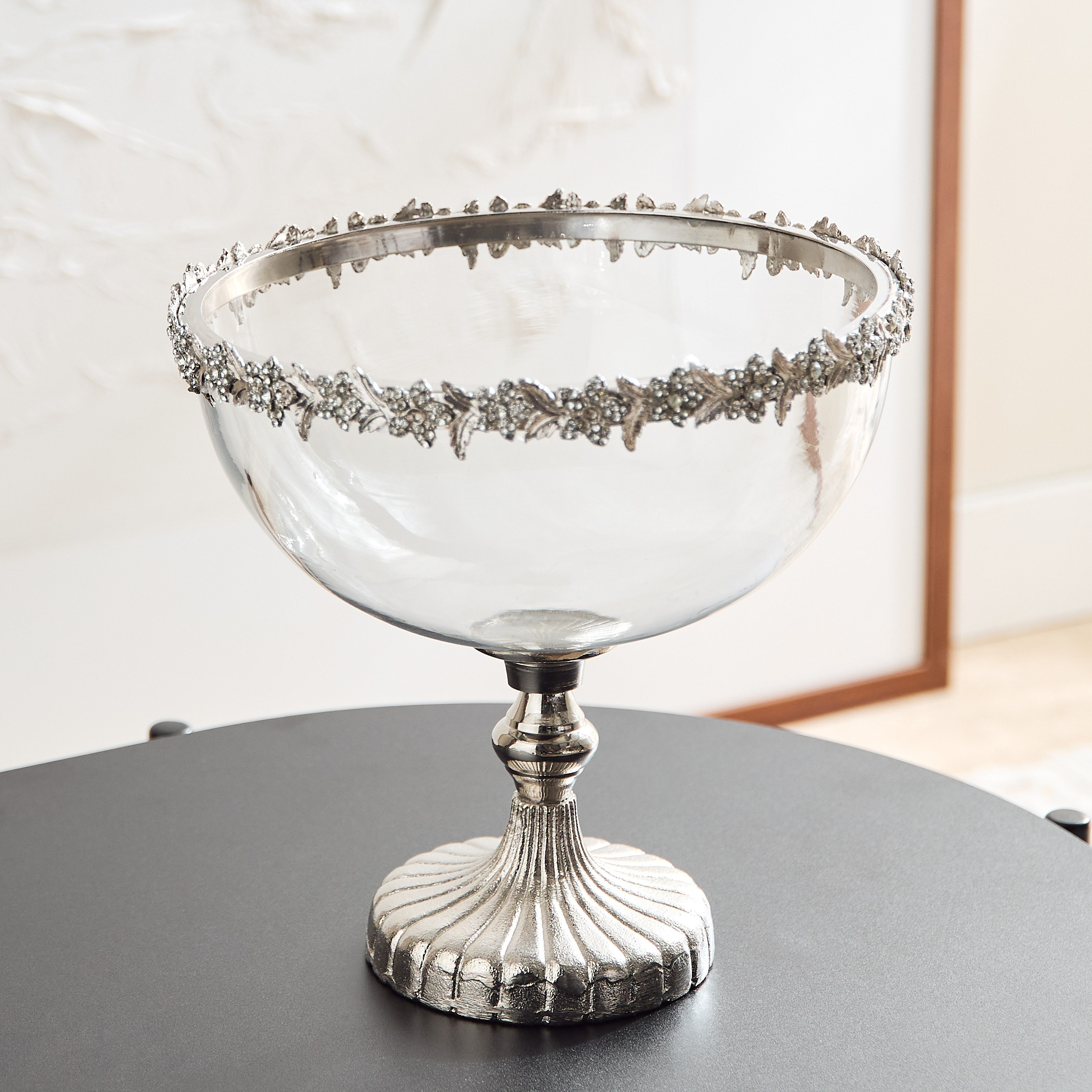 وعاء كريستال نحاسي ديكور من إيراس - 25x25x17 سم-hbxdecorandfurnishings-homeaccessories-bowls-image-2