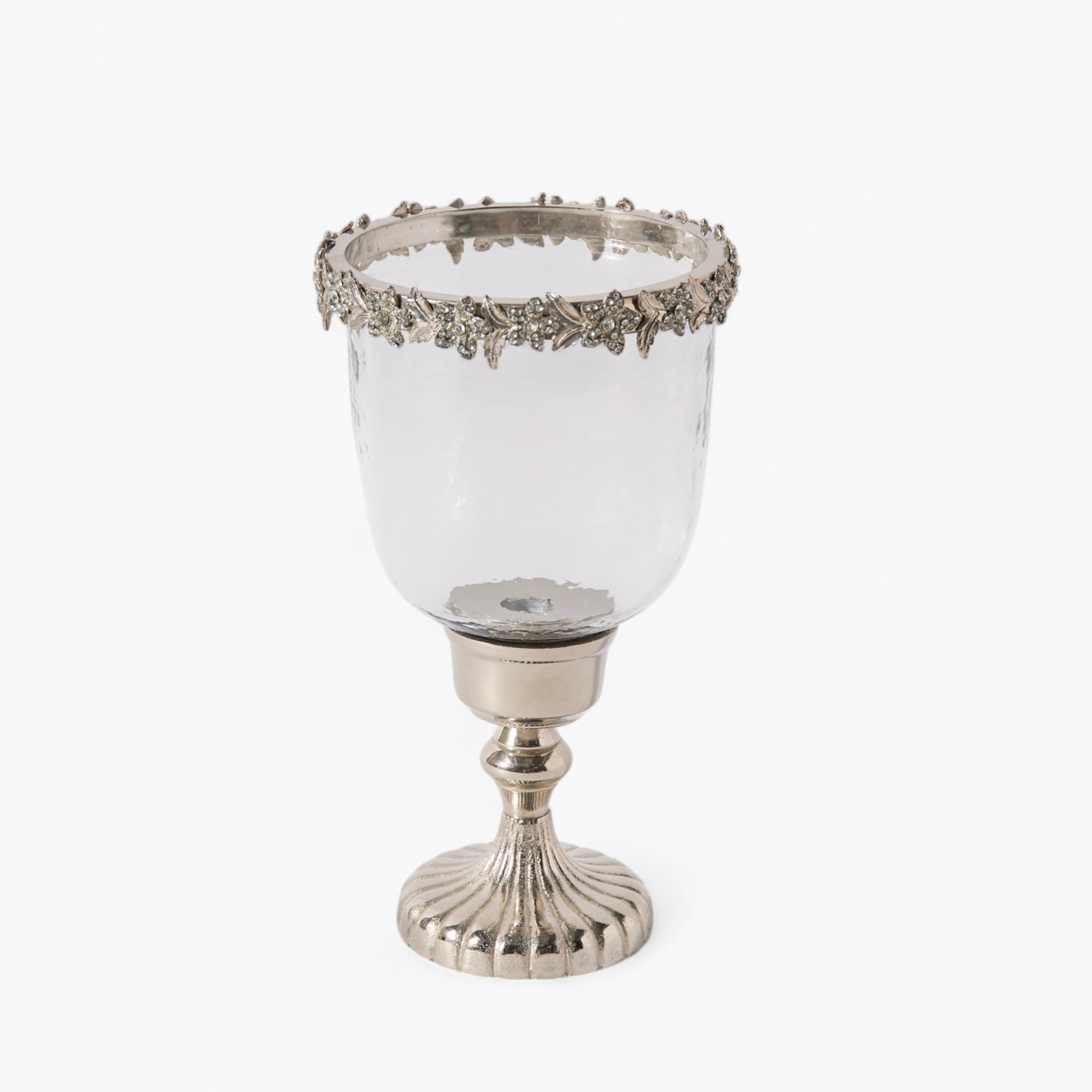 حامل شموع كريستال من النحاس من إيراس - 17x17x29 سم-hbxlivingroom-decorandaccessories-candleholders-image-6