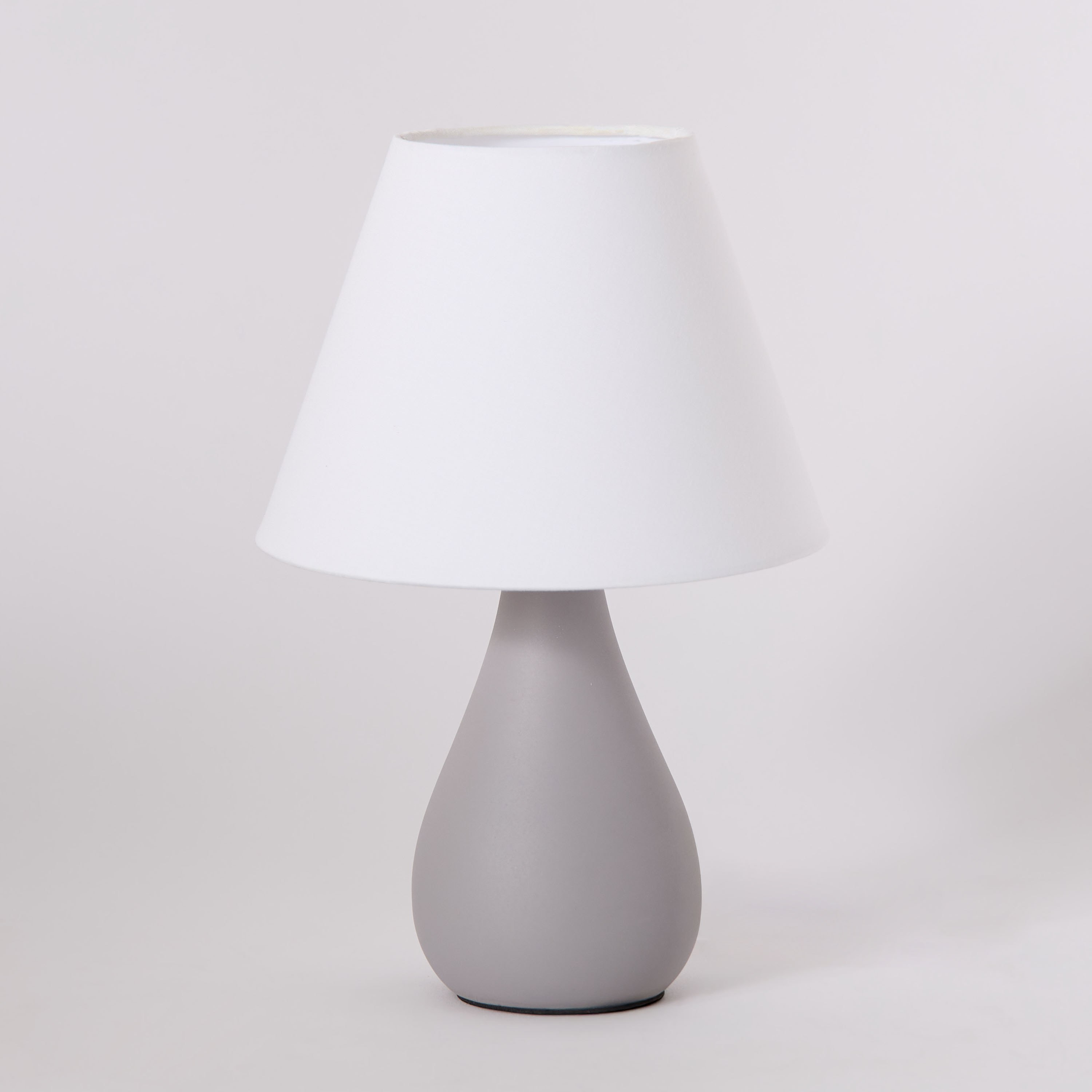 مصباح طاولة سيراميك مع غطاء قماش من ماربيلا - 28.5 سم-hbxbedroom-lighting-tablelamps-image-7