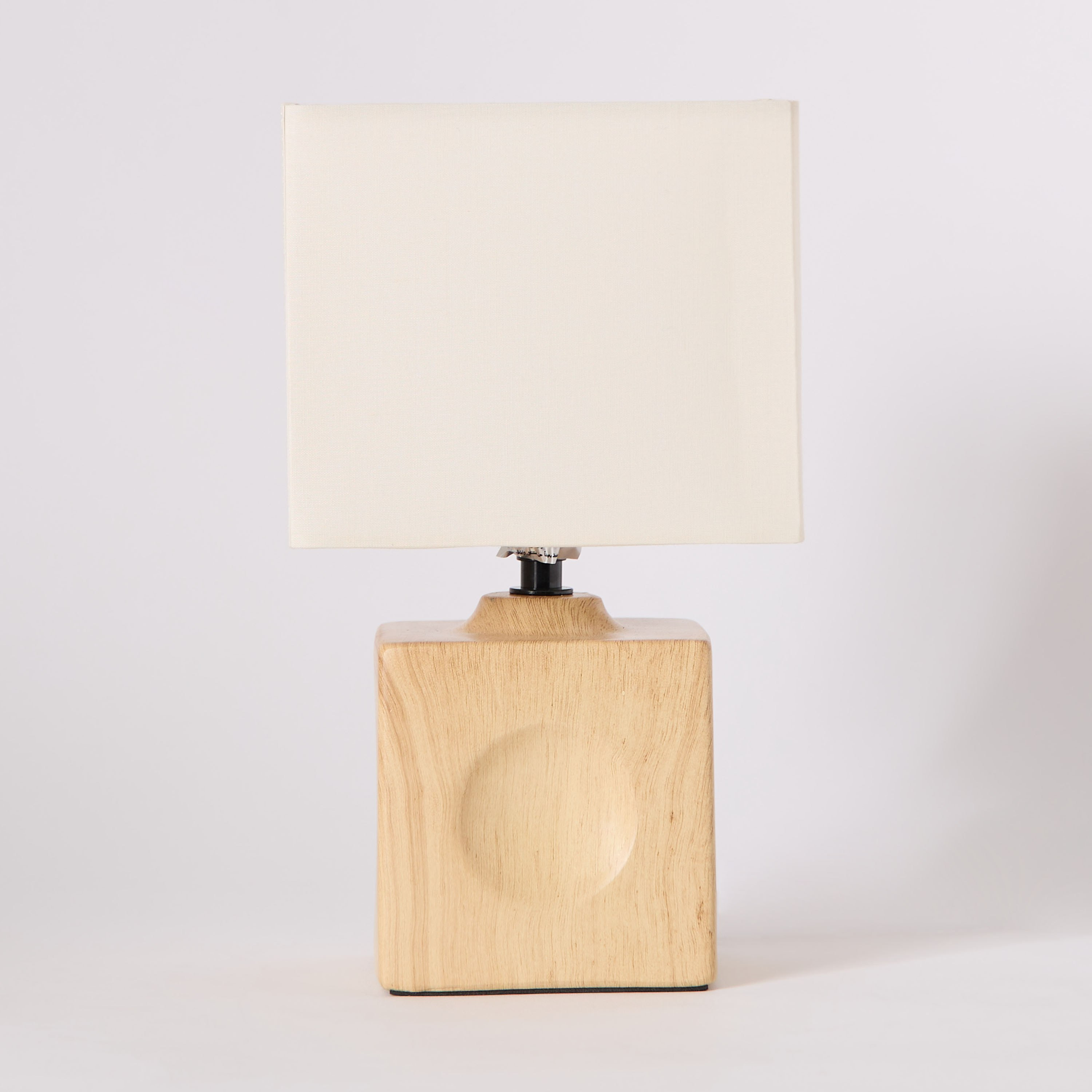 مصباح طاولة سيراميك مع غطاء قماش من ماربيلا - 26.5 سم-hbxbedroom-lighting-tablelamps-image-7