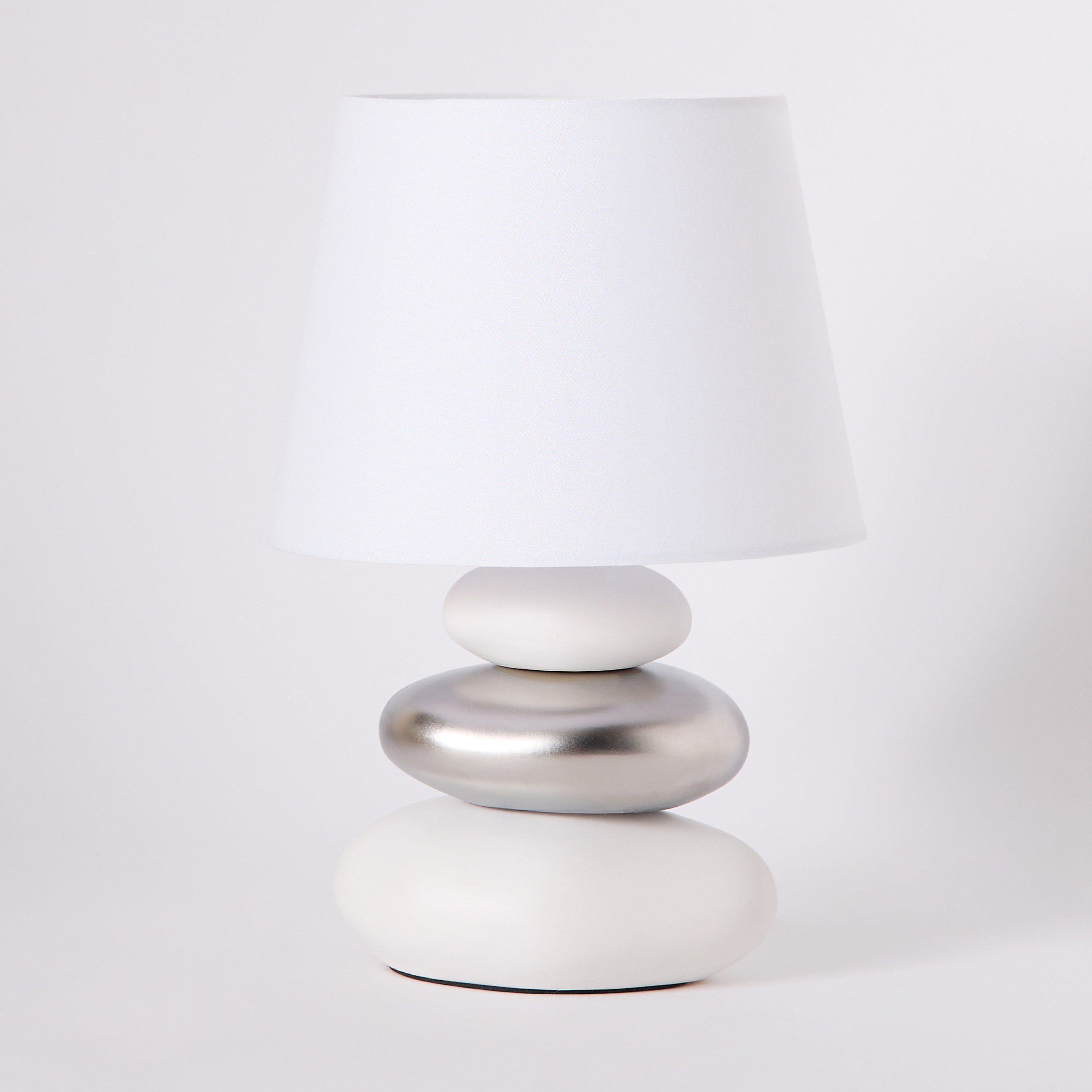 مصباح طاولة سيراميك مع غطاء قماش من ماربيلا - 29 سم-hbxbedroom-lighting-tablelamps-image-7