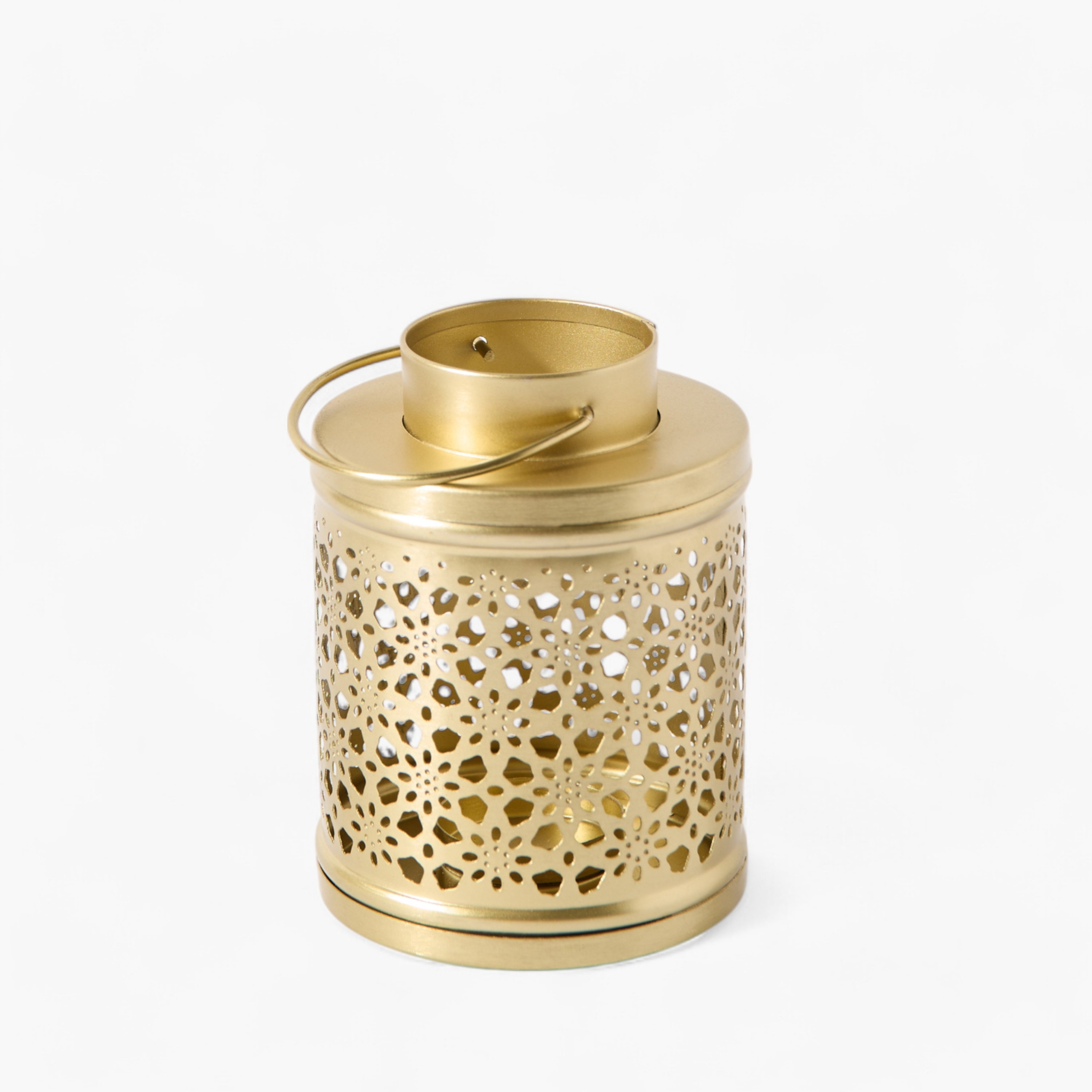 Enid Cutwork Lantern - 9x9x12.5 cm-hbxdecorandfurnishings-homeaccessories-lanterns-image-6