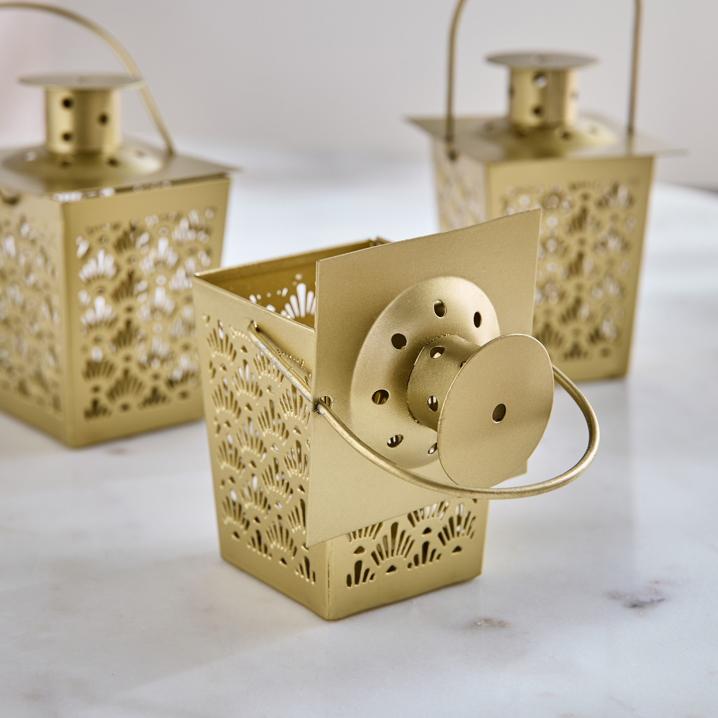 Enid 3-Piece Metal Square Lantern Set - 7.5x7.5x15 cm-hbxdecorandfurnishings-homeaccessories-lanterns-image-3