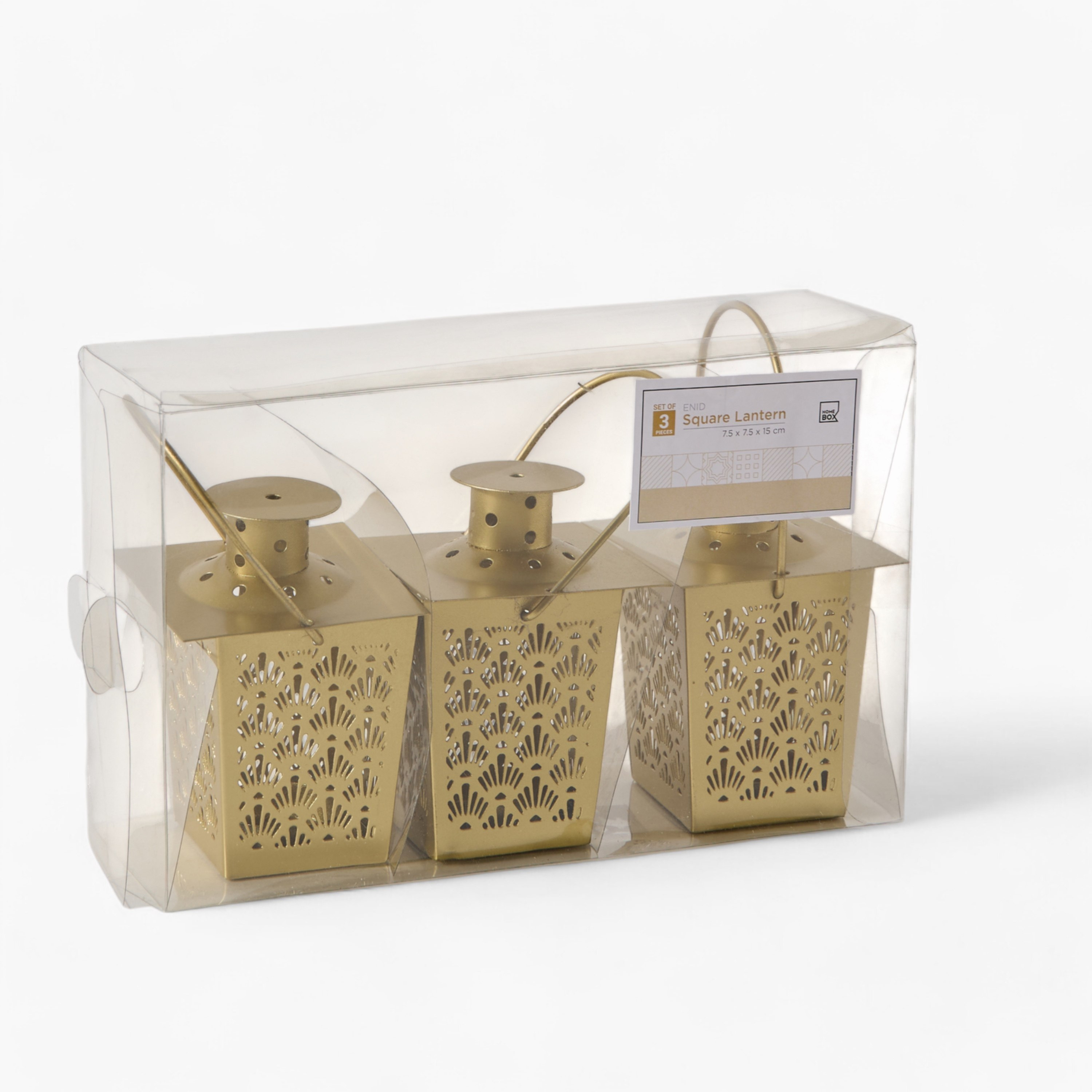 Enid 3-Piece Metal Square Lantern Set - 7.5x7.5x15 cm-hbxdecorandfurnishings-homeaccessories-lanterns-image-5
