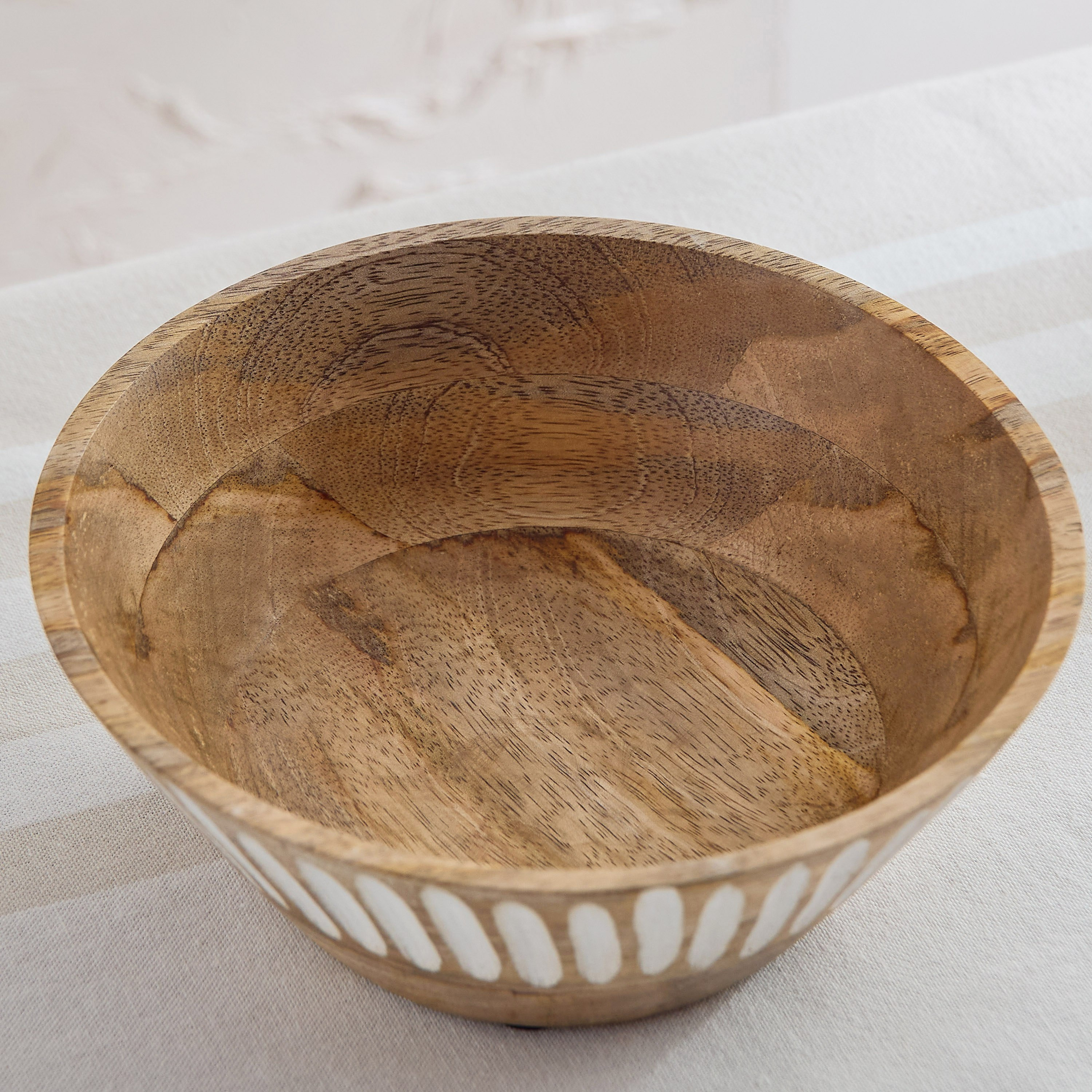 وعاء تقديم من الخشب الطبيعي المنحوت - 20x20x7.5 سم-PROMO_HB_AE_B1G1_250925-image-3