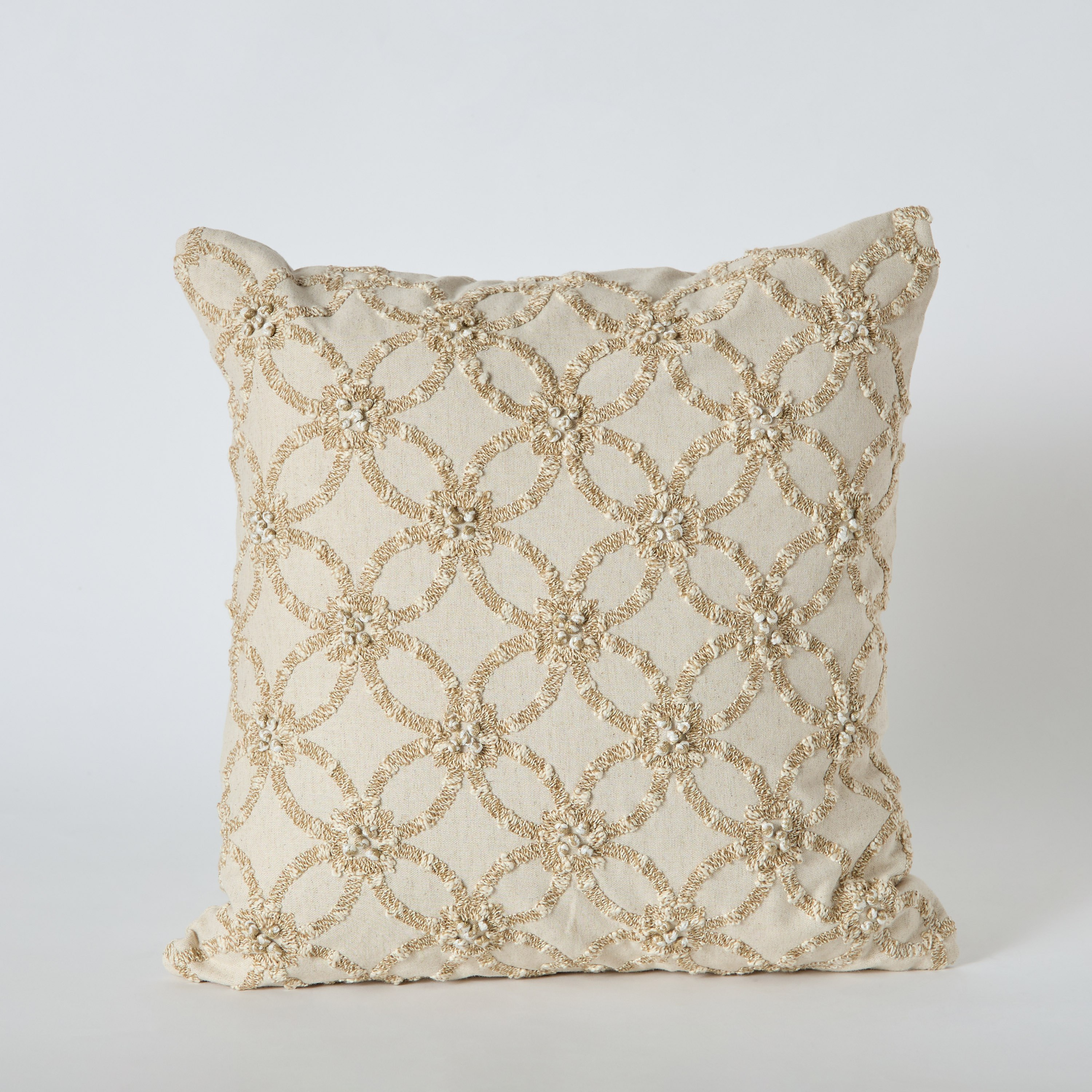 وسادة محشوة مطرزة ستونش من تيست أوف جريس - 45x45 سم-hbxhomeware-hbxbedroom-image-5
