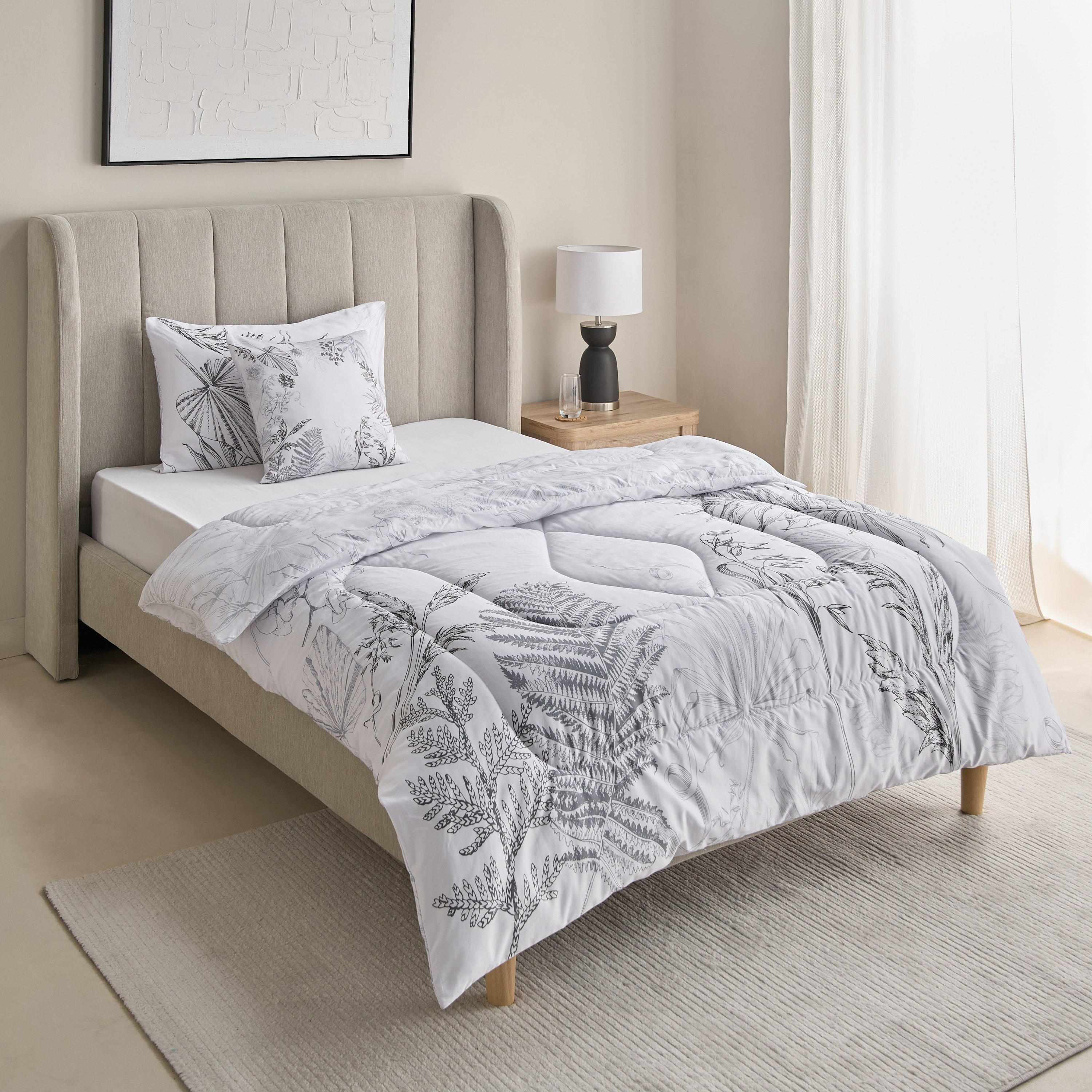 مجموعة لحاف قطن بطبعات 3 قطع أربور من لافيش - 160x220 سم-hbxhomeware-hbxbedroom-image-2