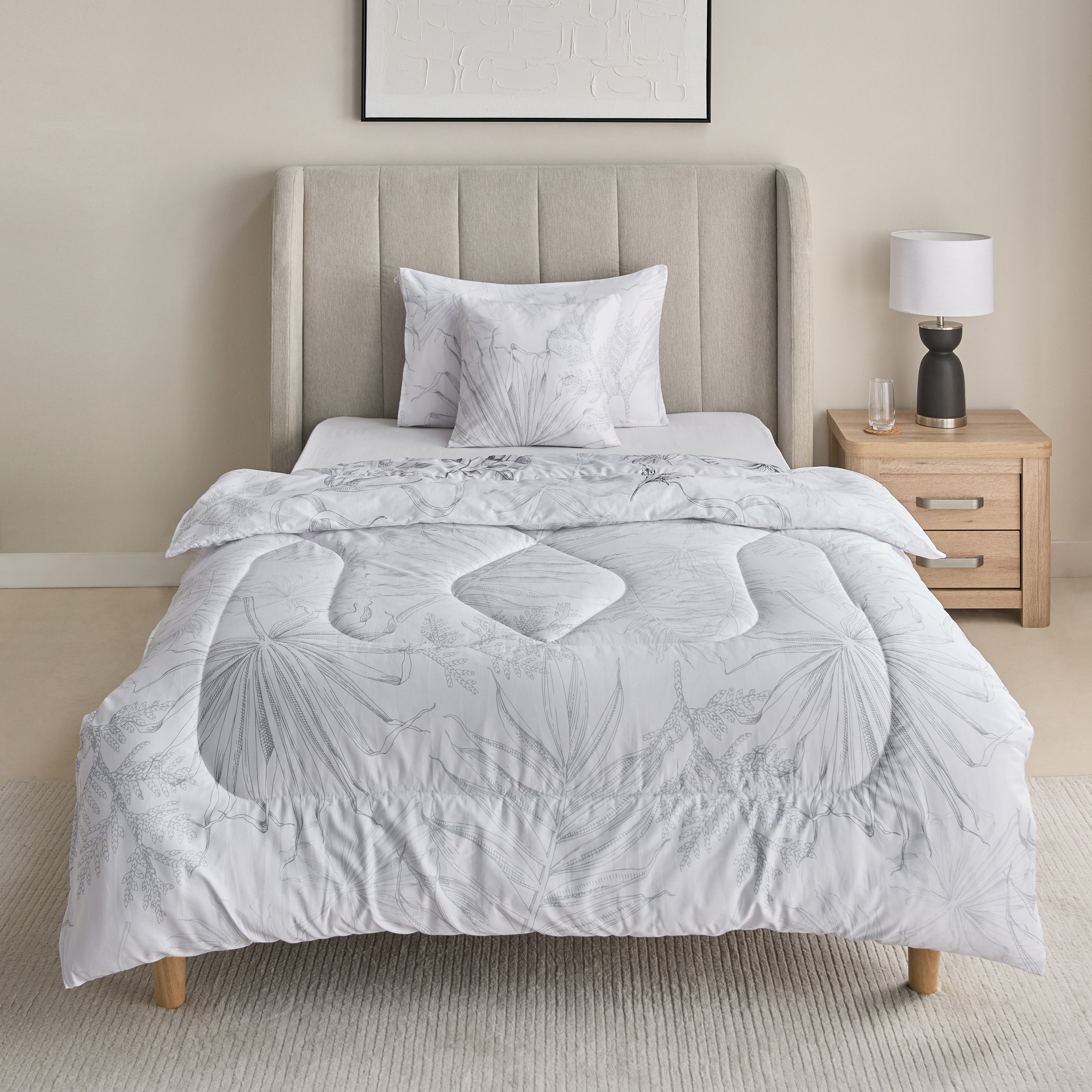 مجموعة لحاف قطن بطبعات 3 قطع أربور من لافيش - 160x220 سم-hbxhomeware-hbxbedroom-image-4