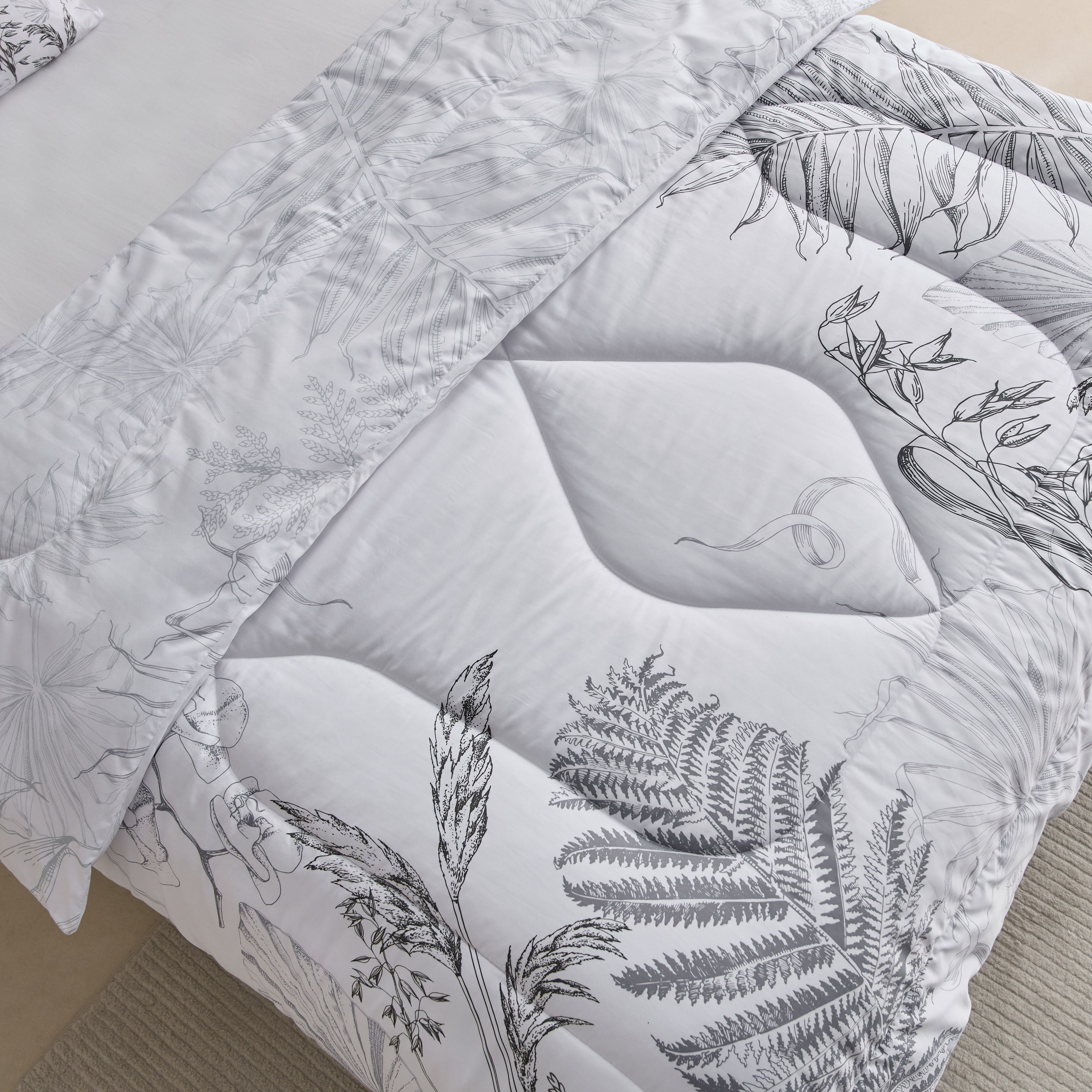 مجموعة لحاف قطن بطبعات 3 قطع أربور من لافيش - 160x220 سم-hbxhomeware-hbxbedroom-image-5
