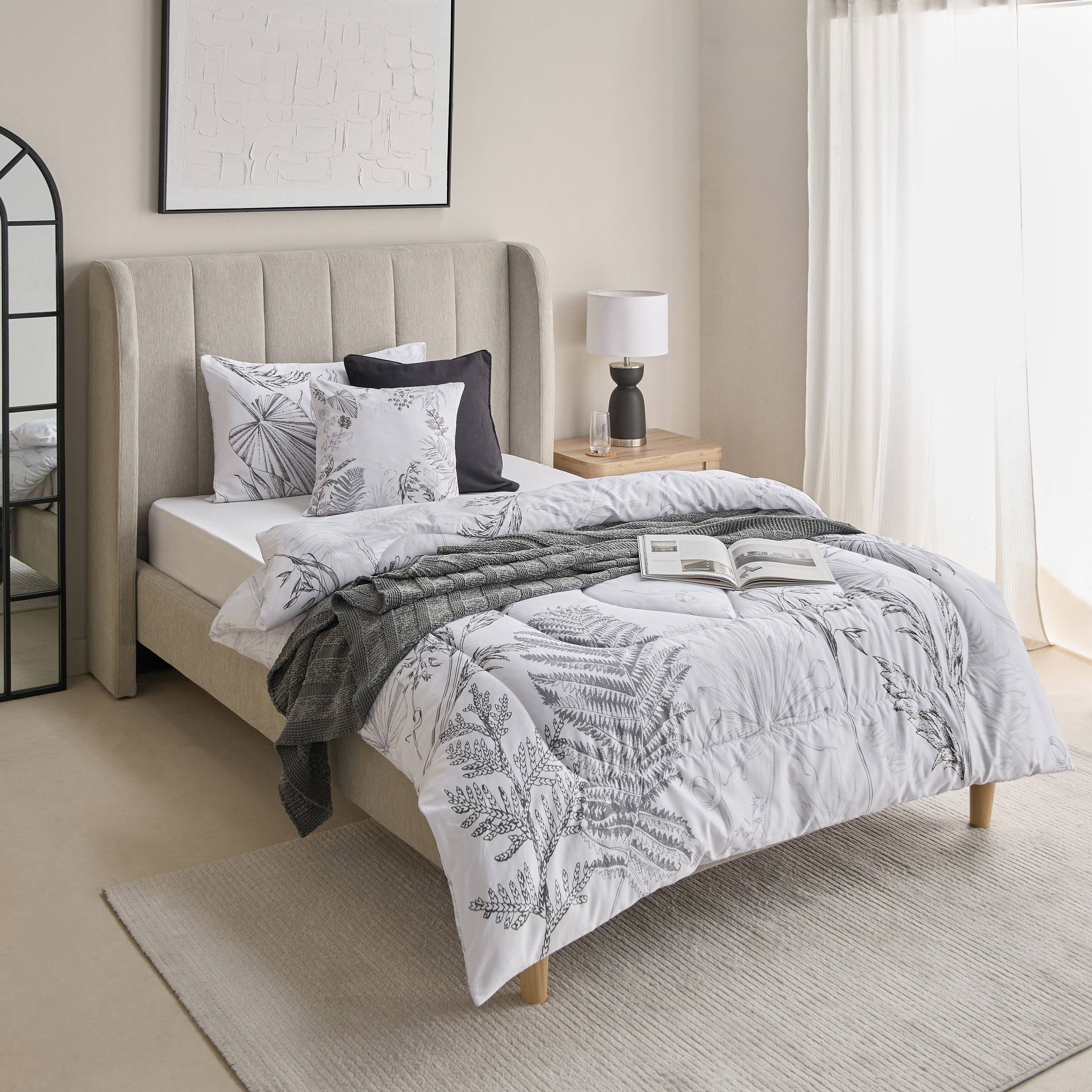 مجموعة لحاف قطن بطبعات 3 قطع أربور من لافيش - 160x220 سم-hbxhomeware-hbxbedroom-image-9