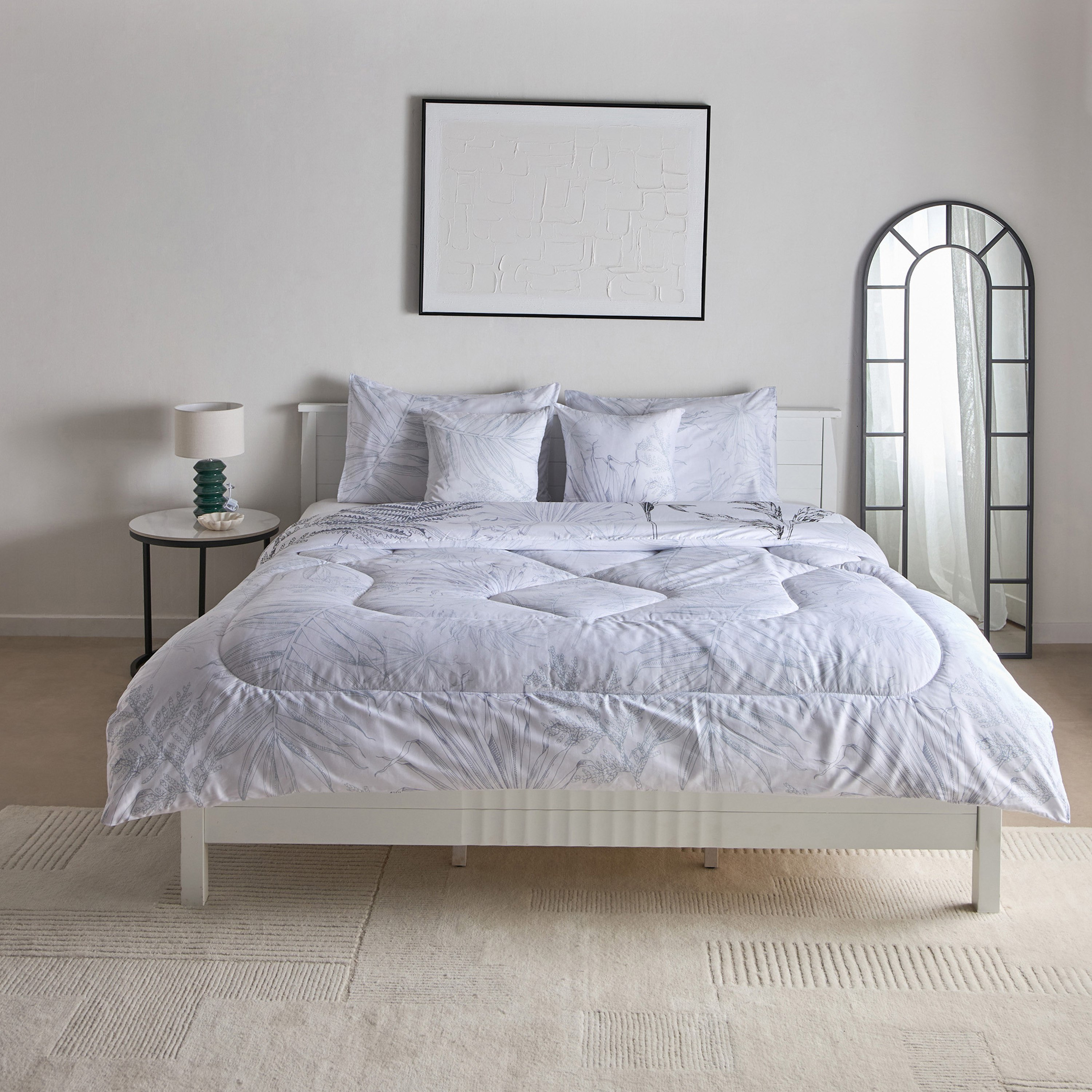 طقم لحاف كينج قطن بطبعات 5 قطع أربور من لافيش- 220x240 سم-hbxhomeware-hbxbedroom-image-4