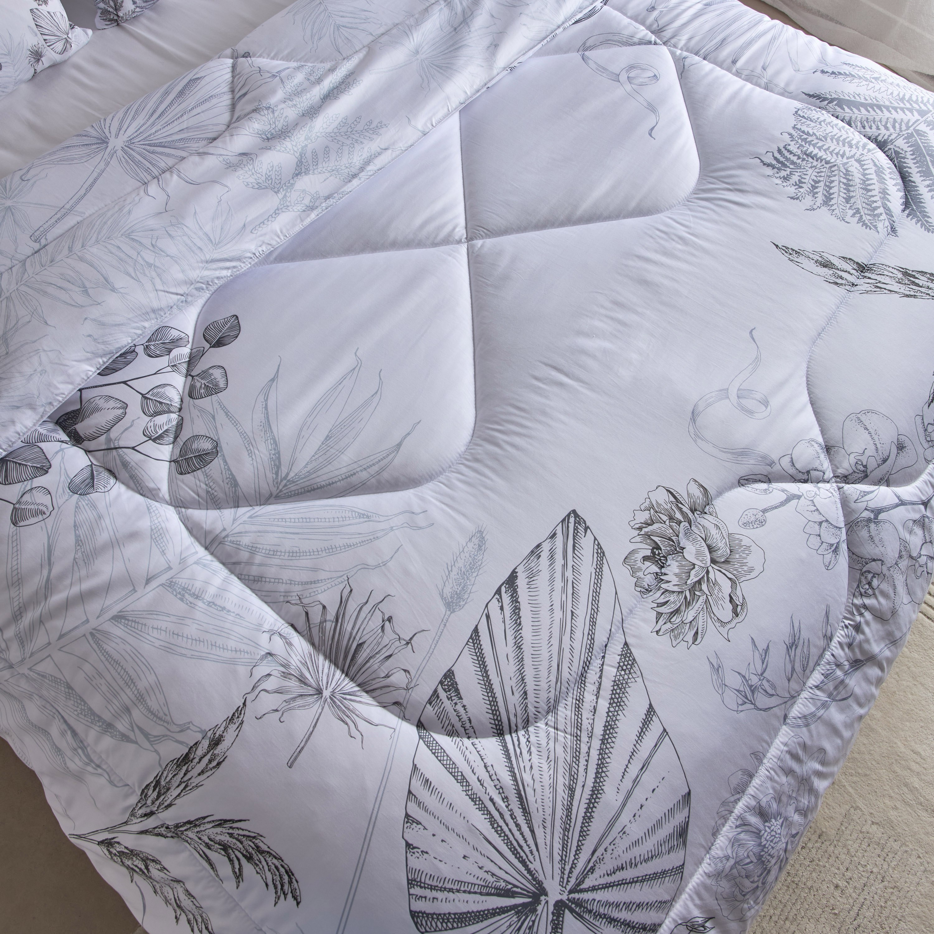 طقم لحاف كينج قطن بطبعات 5 قطع أربور من لافيش- 220x240 سم-hbxhomeware-hbxbedroom-image-5