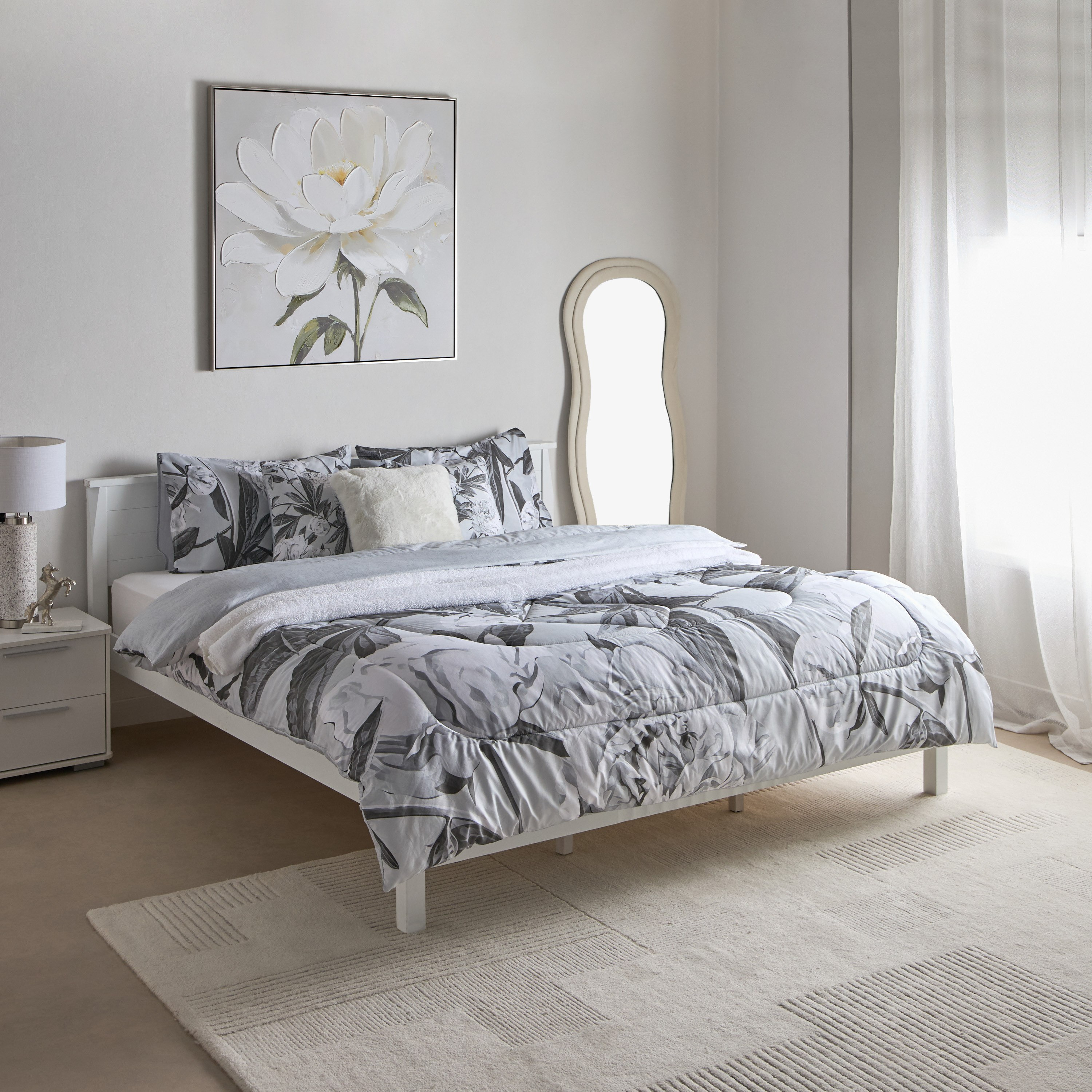 طقم لحاف كينج قطن بطبعات 5 قطع كانوبي من لافيش- 220x240 سم-hbxhomeware-hbxbedroom-image-11