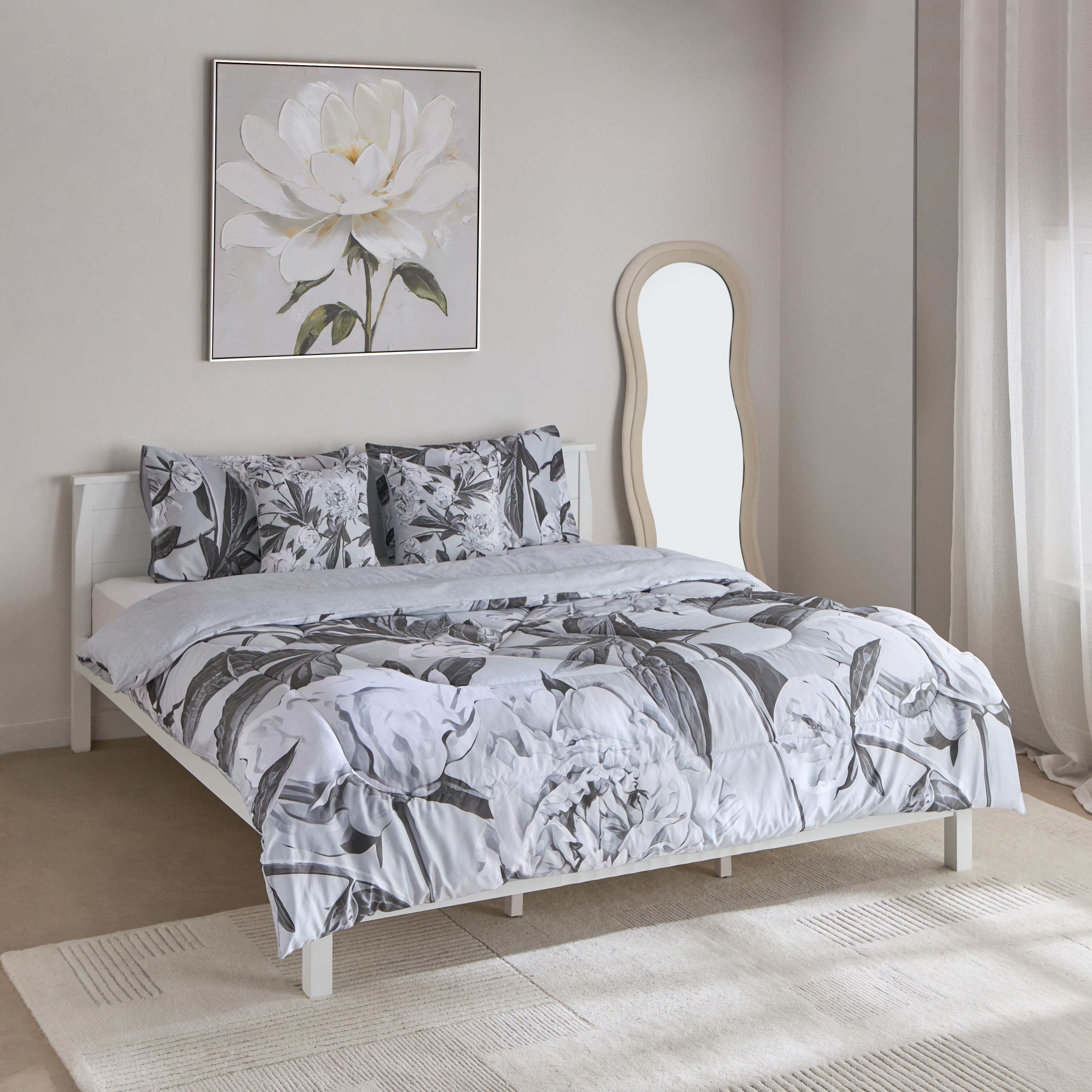 طقم لحاف كينج قطن بطبعات 5 قطع كانوبي من لافيش- 220x240 سم-hbxhomeware-hbxbedroom-image-2