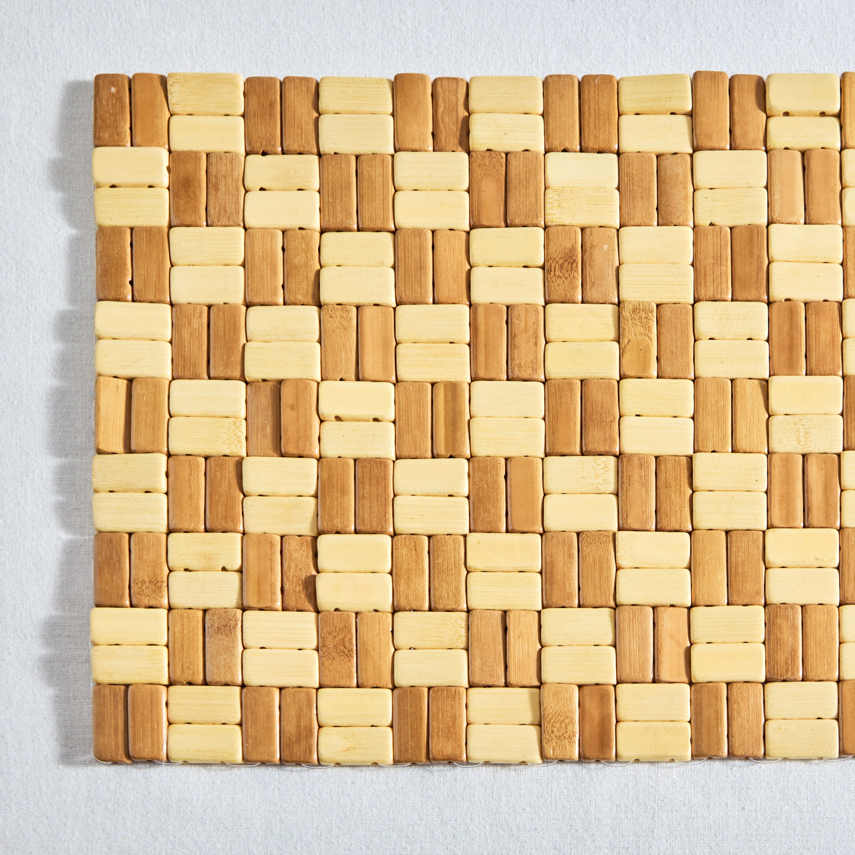 Woodland Bamboo Tile Placemat - 30x45 cm-hbxdecorandfurnishings-homefurnishings-tablelinens-image-2