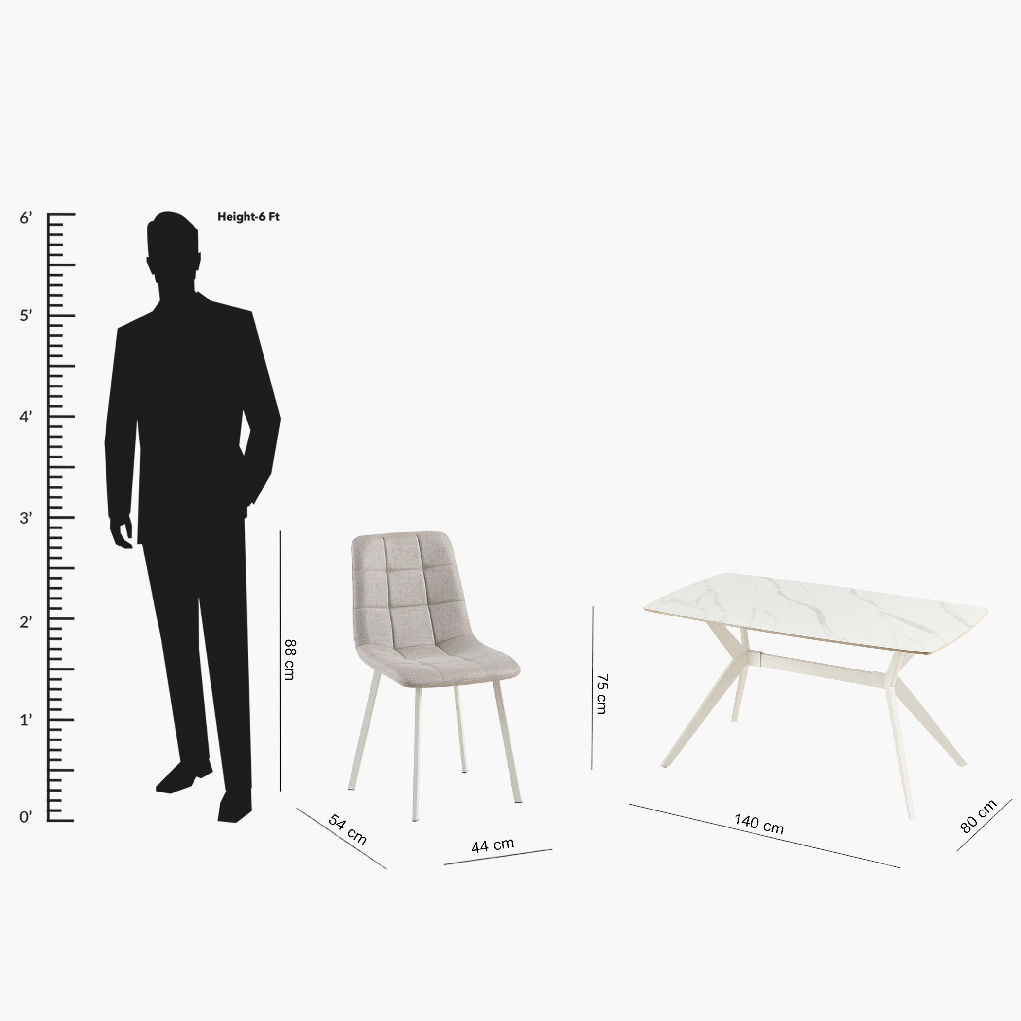 طقم سفرة 6 مقاعد من الحجر المتكلس من أديسا-hbxfurniture-diningtablesandsets-diningsets-sixseater-image-23
