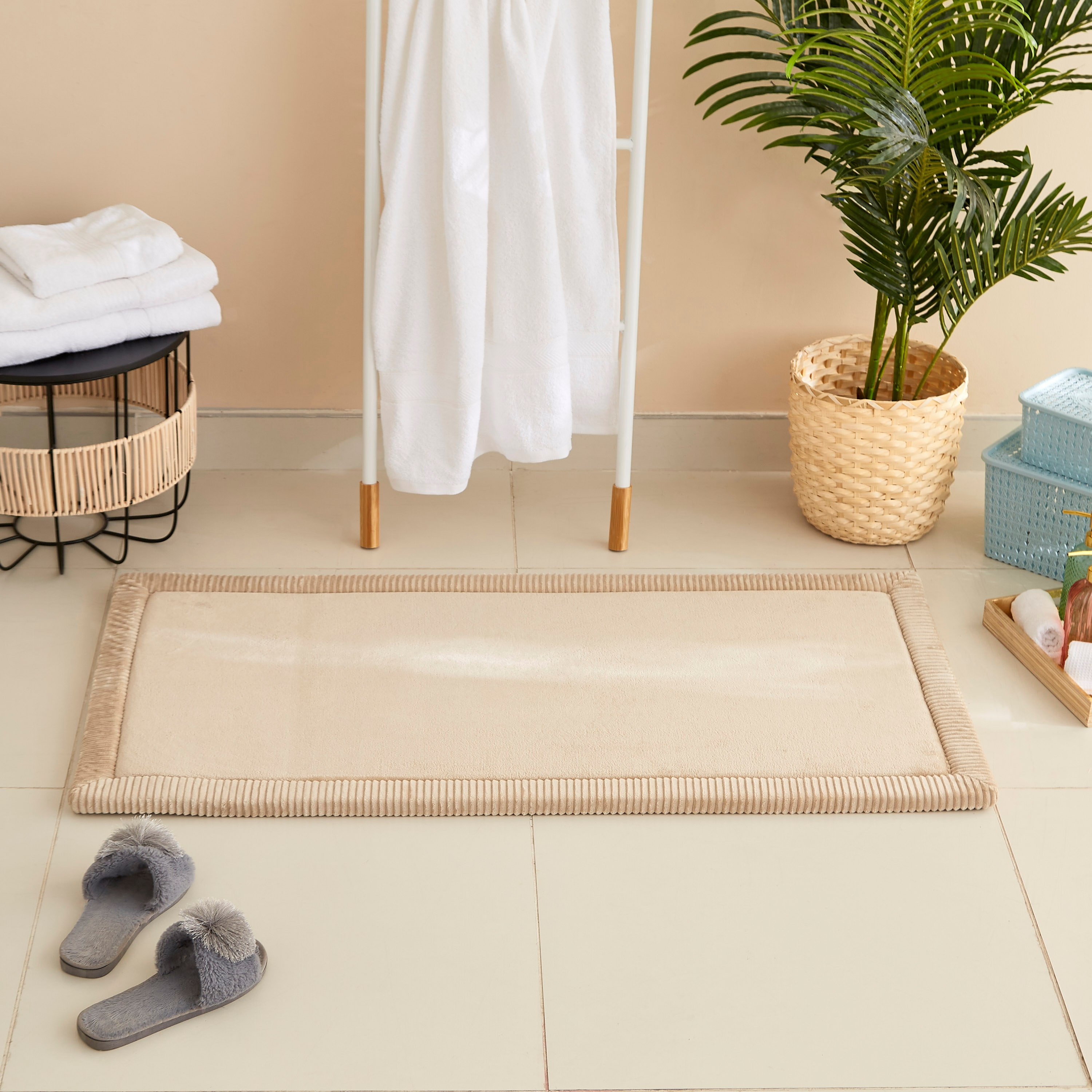 Lavish Extra Large Memory Foam Bath Mat - 60x120 cm-hbxbedroom-floorcoverings-bathmats-image-5