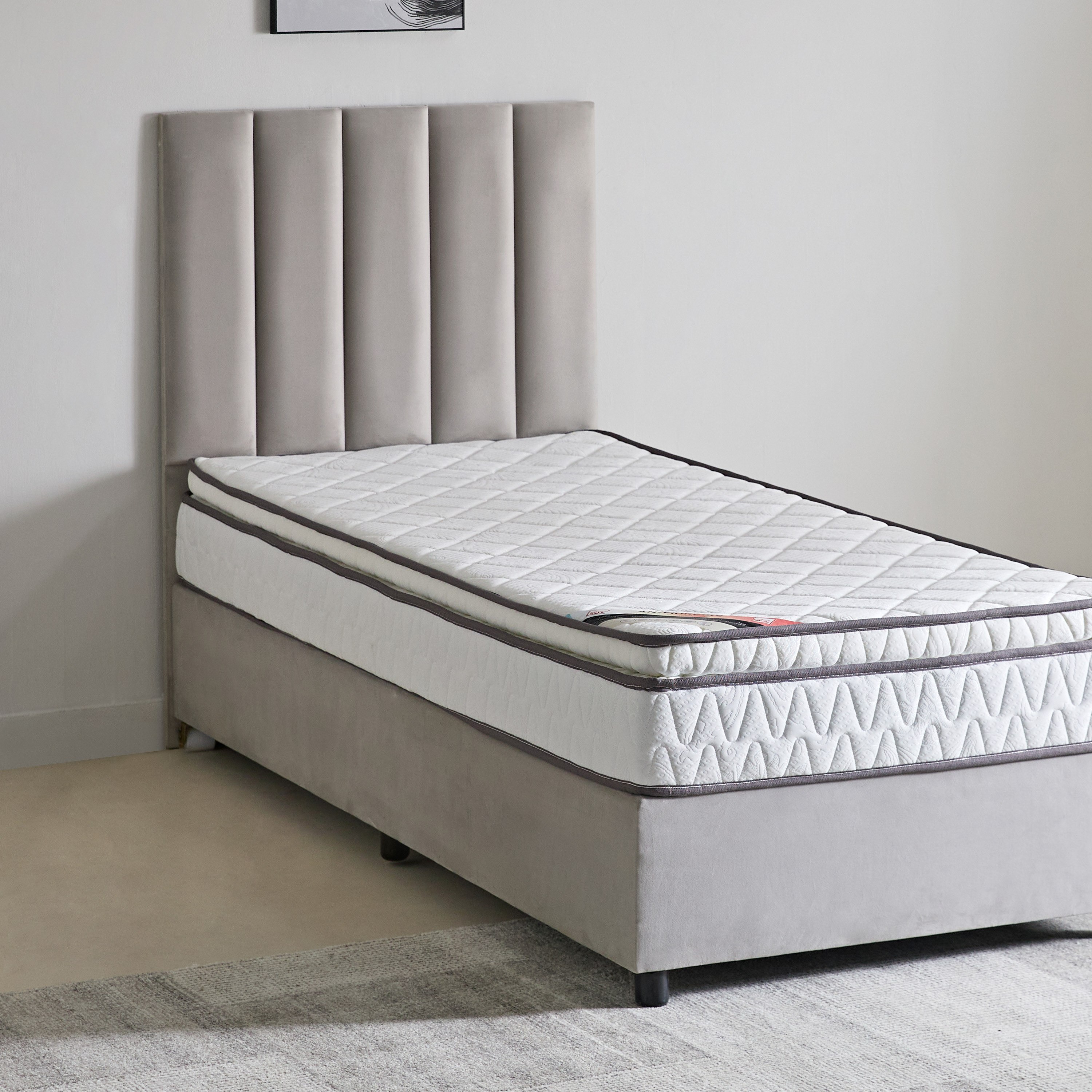مرتبة فردية بإسفنج مجدد وسطح وسادة من لونو فيرم كور - 90x190x24 سم-hbxfurniture-bedroom-mattresses-single-image-6