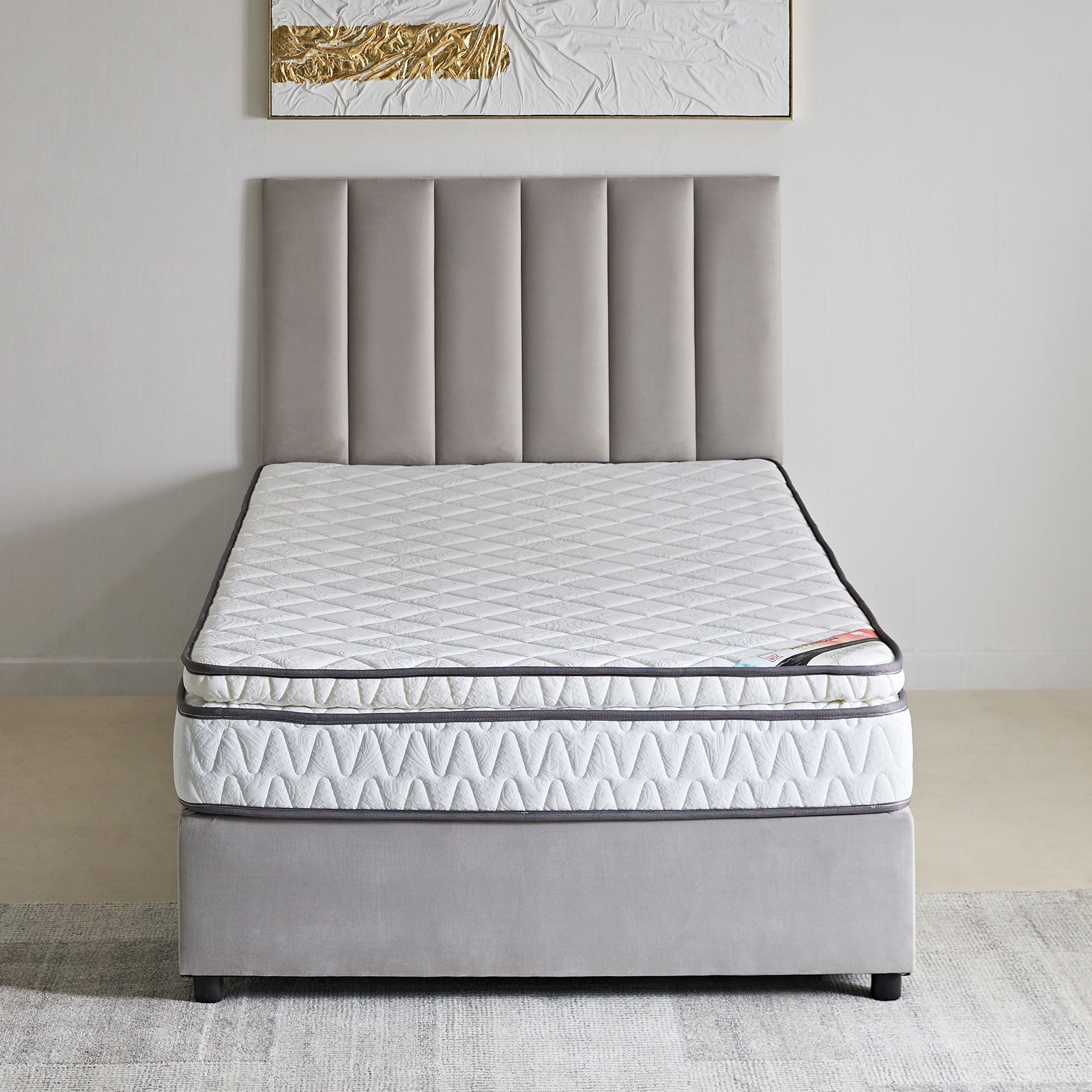 مرتبة توين بإسفنج مجدد وسطح وسادة من لونو فيرم كور - 120x200x23 سم-hbxfurniture-mattresses-twin-image-5