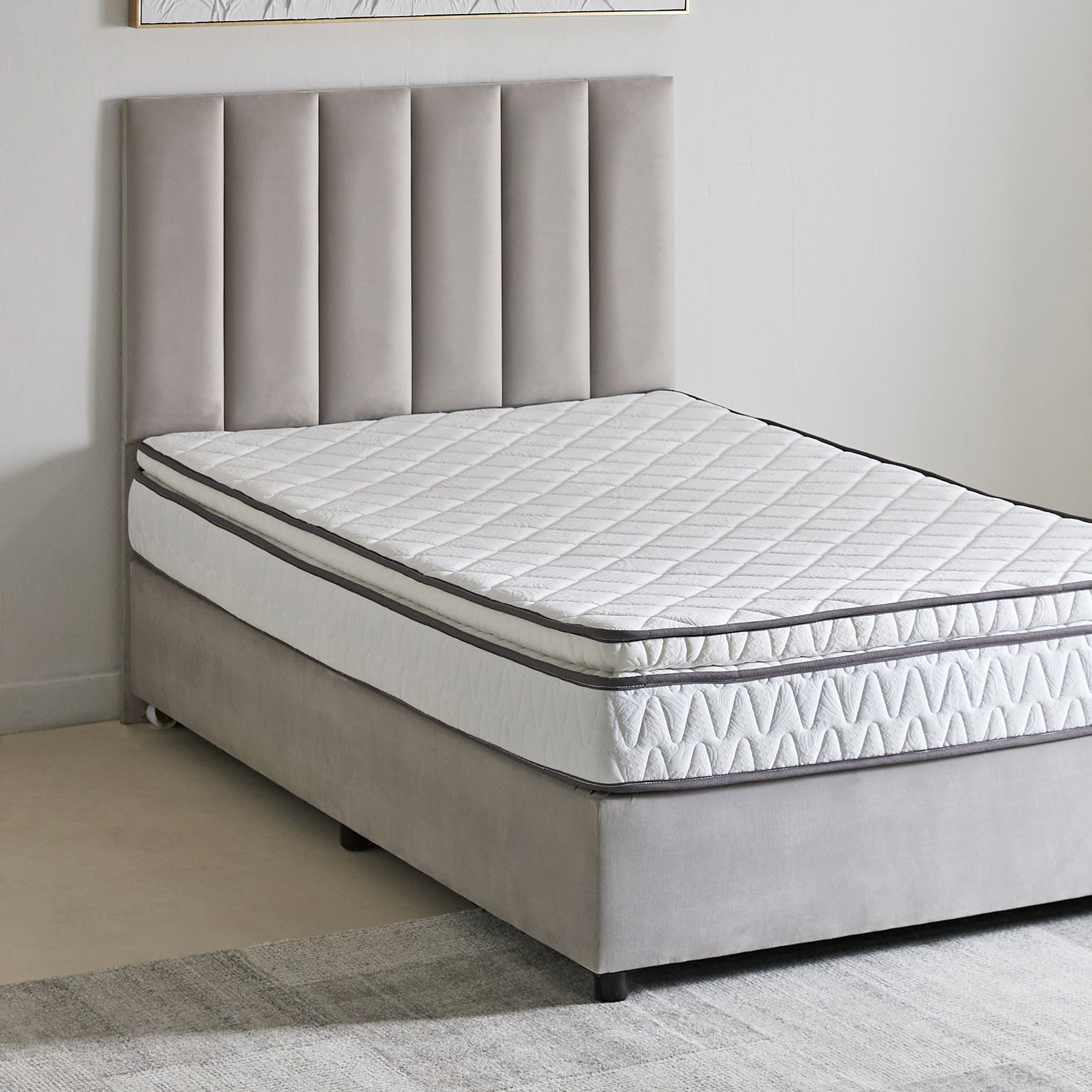 مرتبة توين بإسفنج مجدد وسطح وسادة من لونو فيرم كور - 120x200x23 سم-hbxfurniture-mattresses-twin-image-6