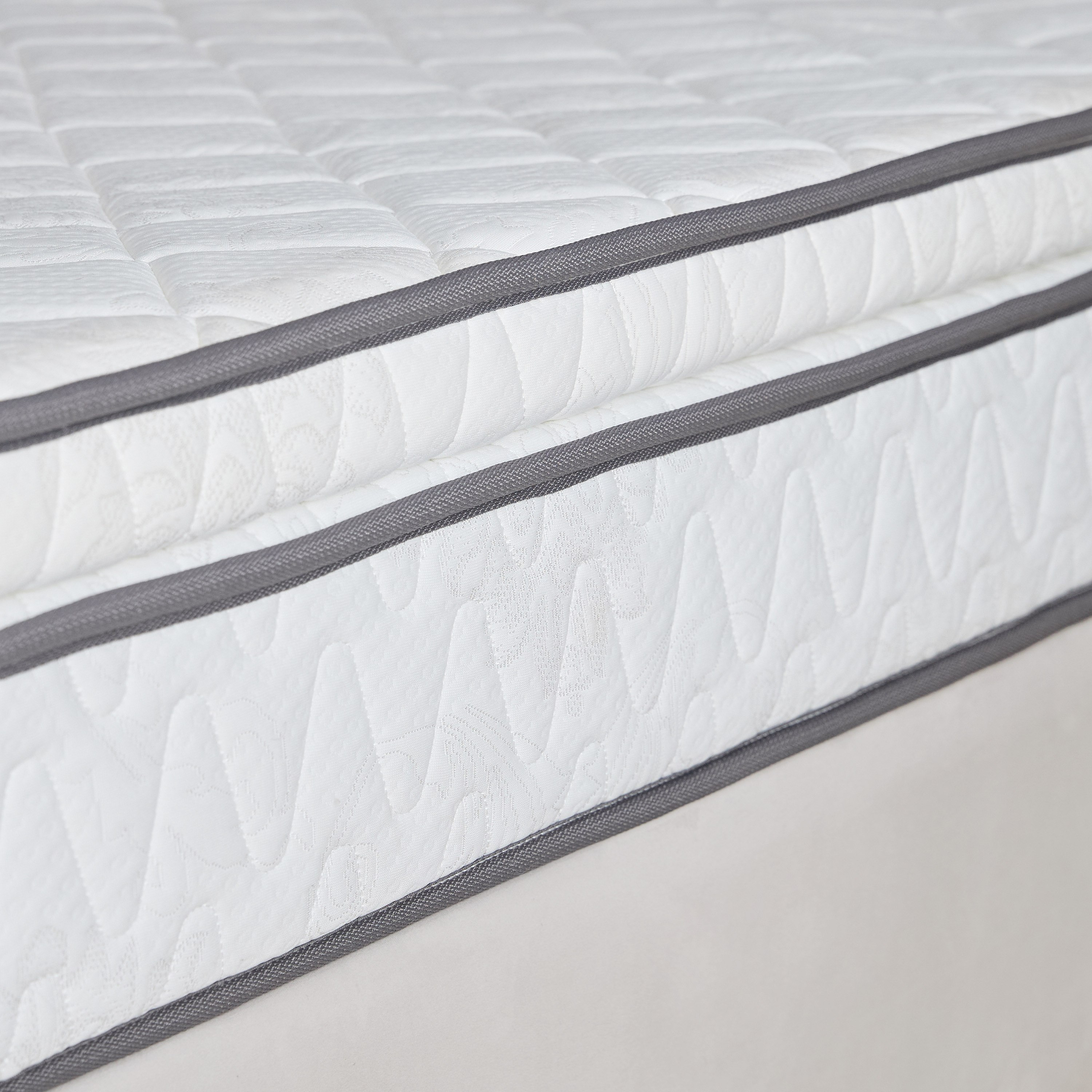 مرتبة كوين بإسفنج مجدد وسطح وسادة من لونو فيرم كور - 155x205x23 سم-hbxbedroom-mattresses-queen-image-4