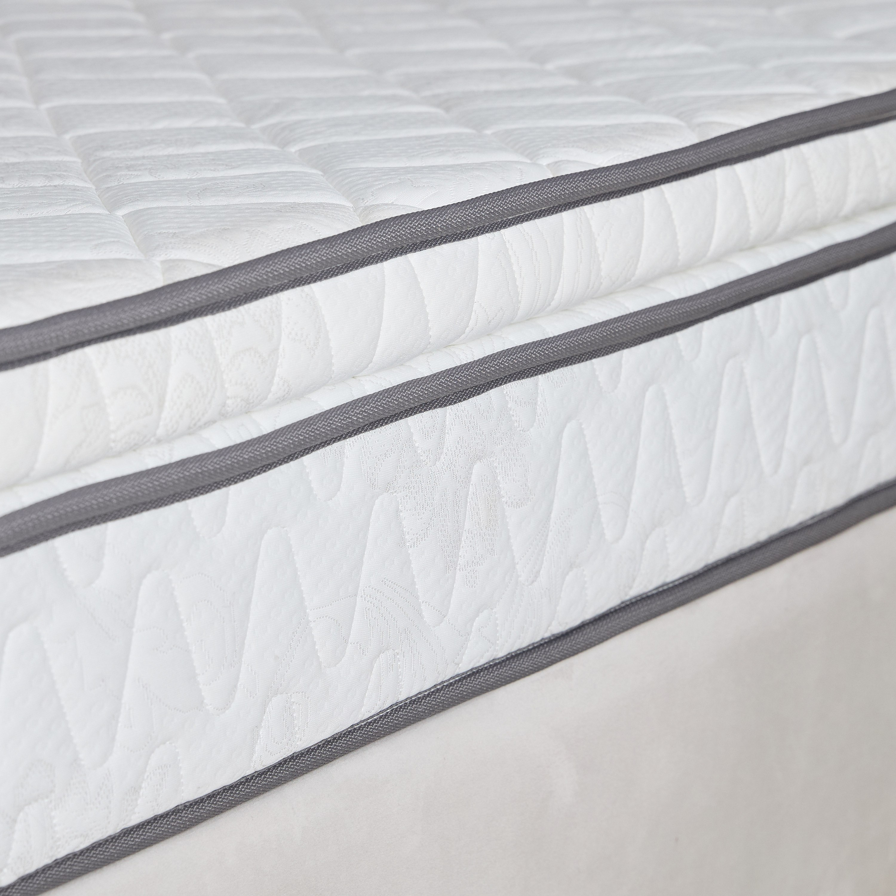 Luno FirmCore Pillow Top Rebonded Foam King Mattress - 180x210x23 cm-hbxfurniture-mattresses-king-image-4