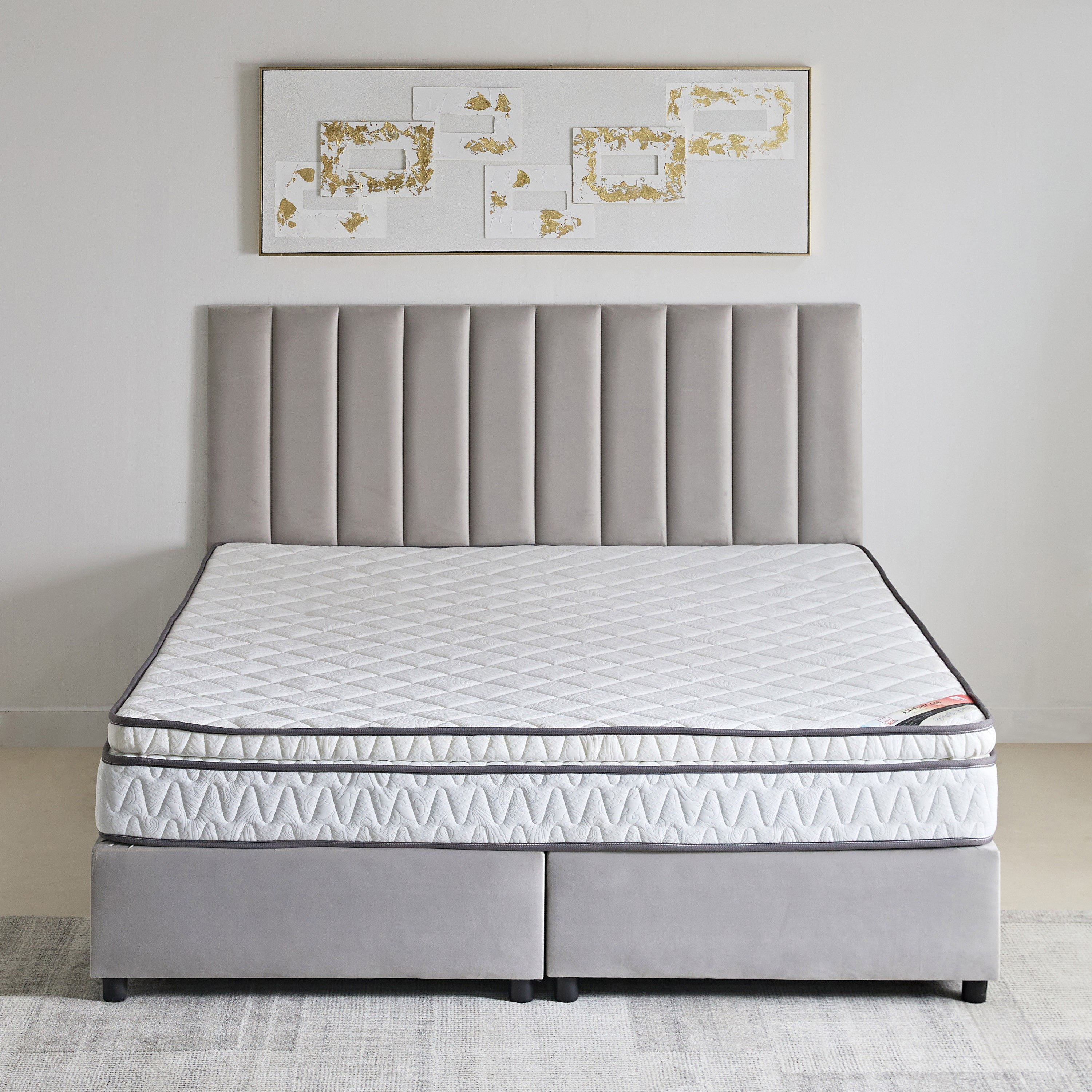 مرتبة سوبر كينج بإسفنج مجدد وسطح وسادة من لونو فيرم كور - 200x200x23 سم-hbxfurniture-mattresses-superking-image-5