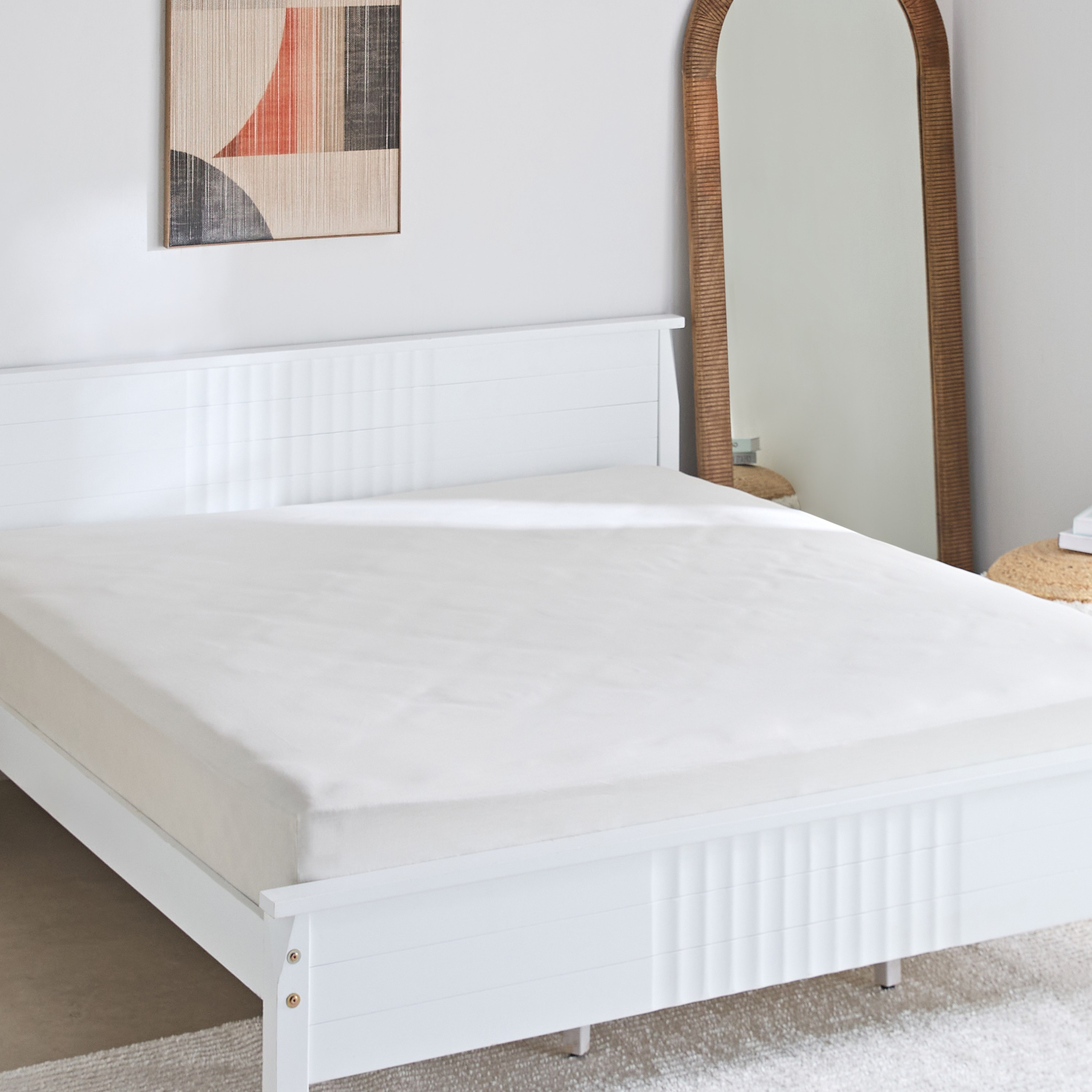 شرشف مطاطي كينج بولي قطن من بريستول - 180x200+25 سم-hbxhomeware-hbxbedroom-image-2