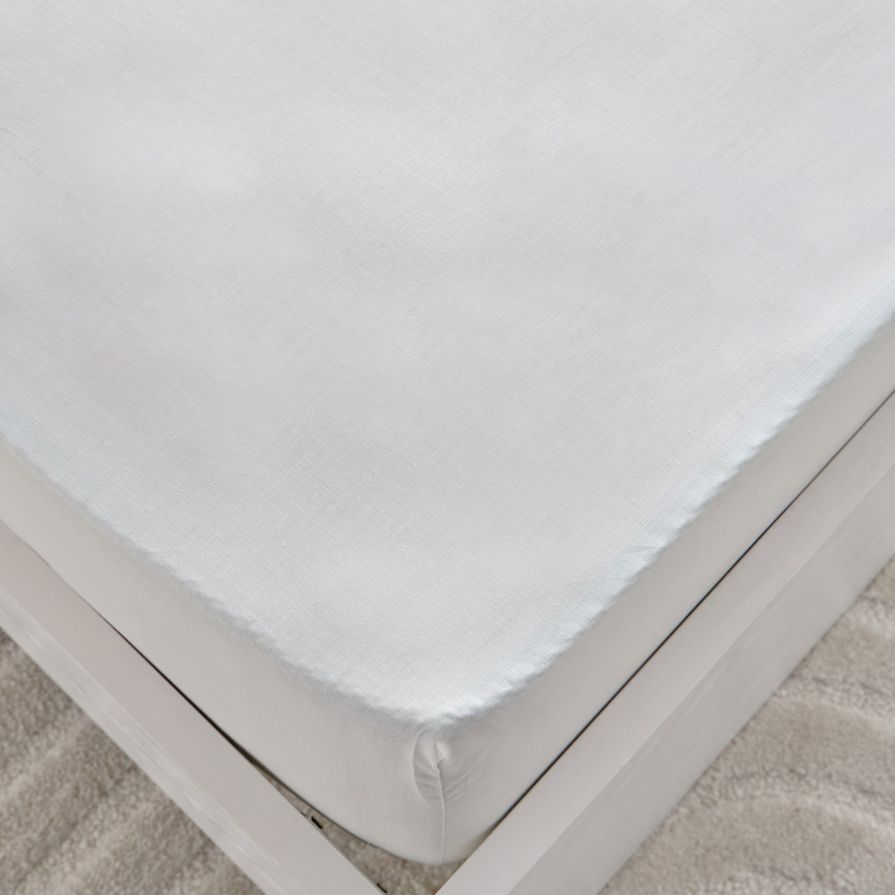 شرشف مطّاطي كوين بولي قطن أوليمبك من بريستول - 160x200+25 سم-hbxhomeware-hbxbedroom-image-5