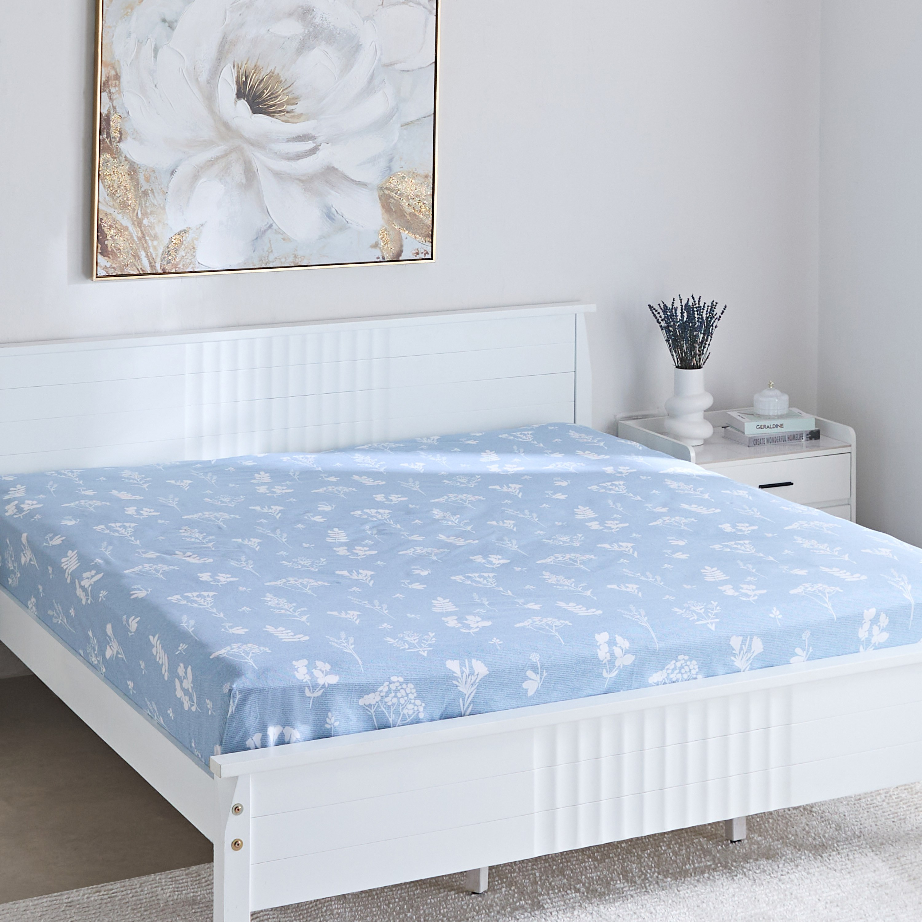 شرشف مسطح كينج بولي قطن جيمو من ألبانيا - 240x260 سم-hbxhomeware-hbxbedroom-image-2