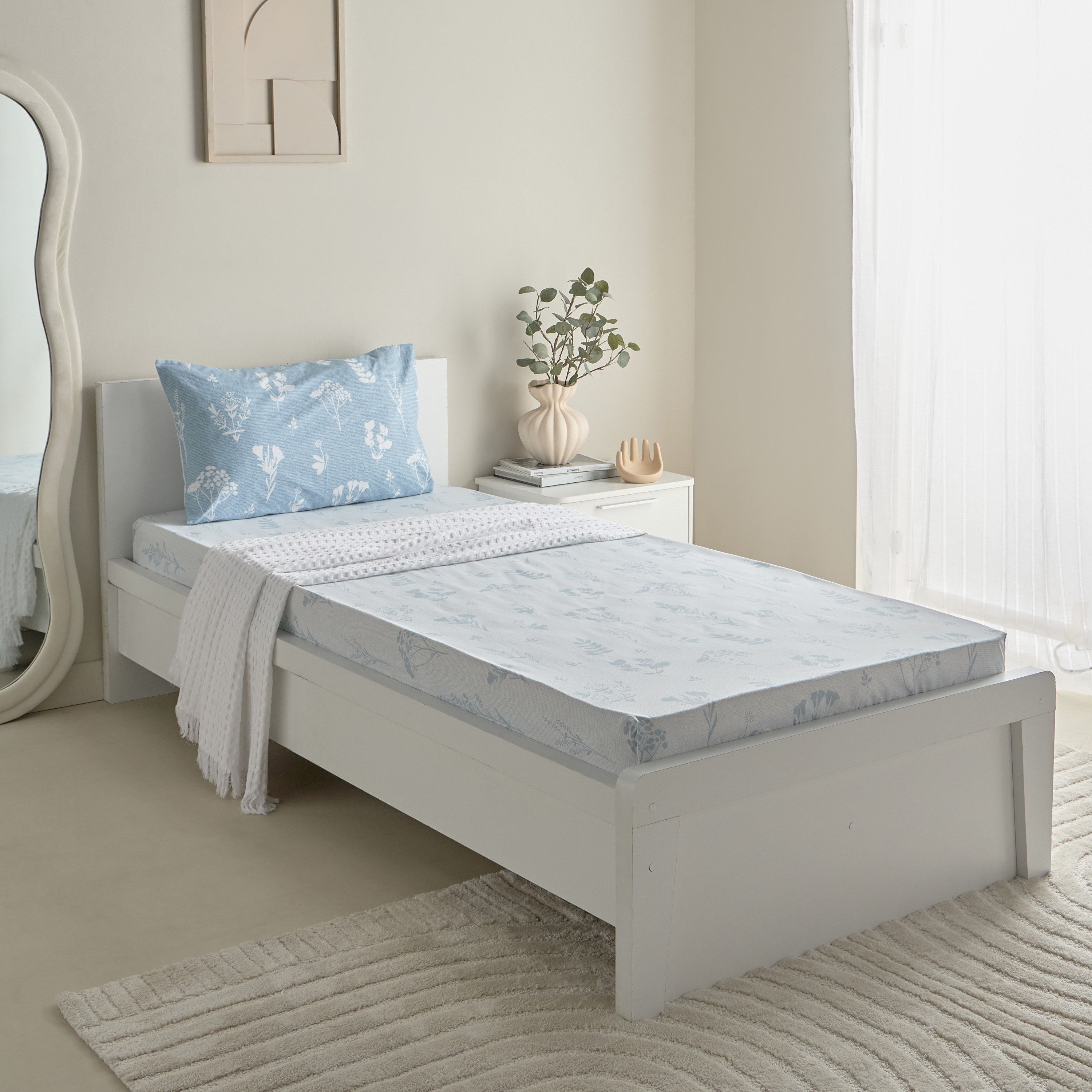 شرشف مطاطي فردي بولي قطن جيمو من ألبانيا - 90x200+25 سم-hbxhomeware-hbxbedroom-image-7