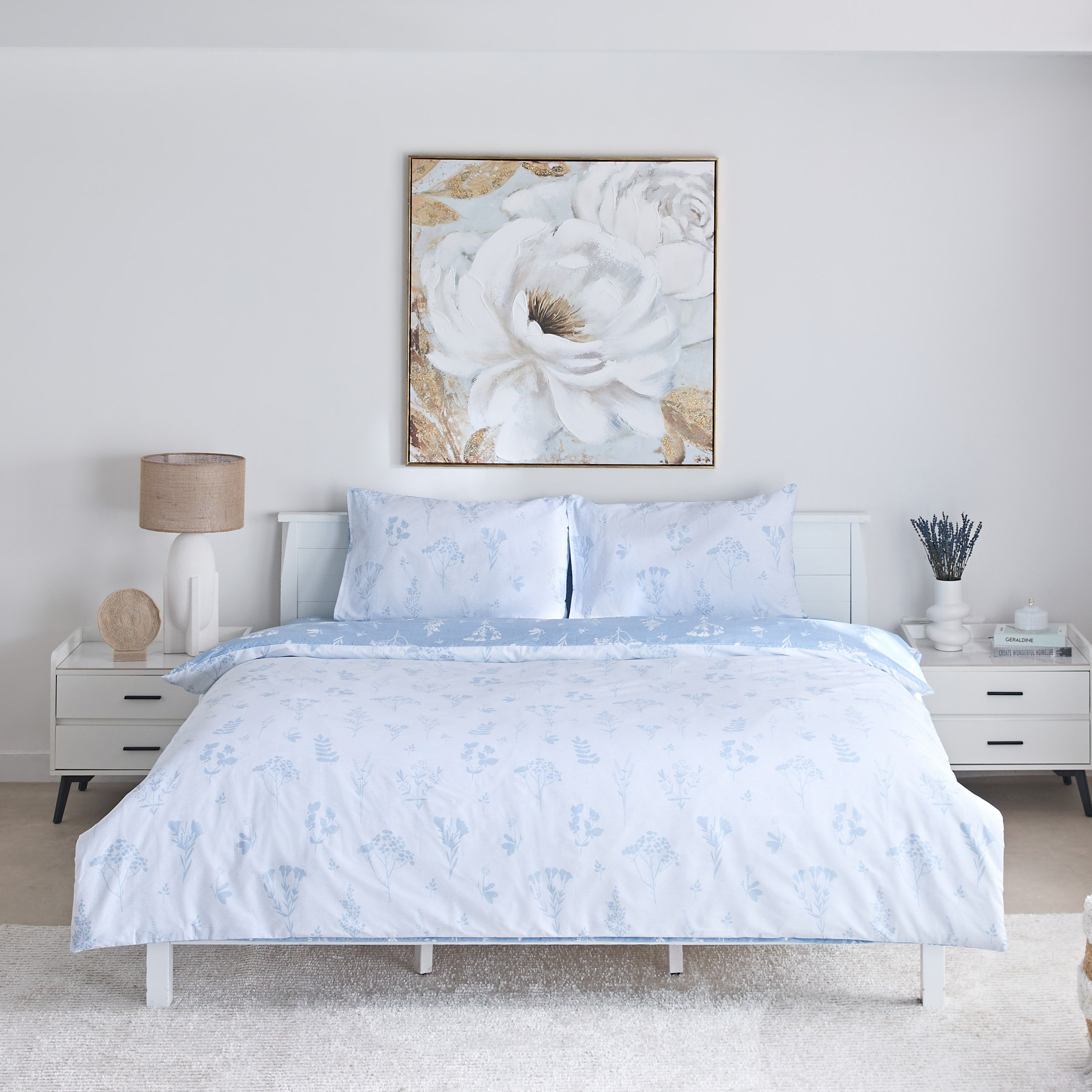Albania Jimo 3-Piece Polycotton Printed Queen Duvet Cover Set - 220x220 cm-hbxhomeware-hbxbedroom-image-3