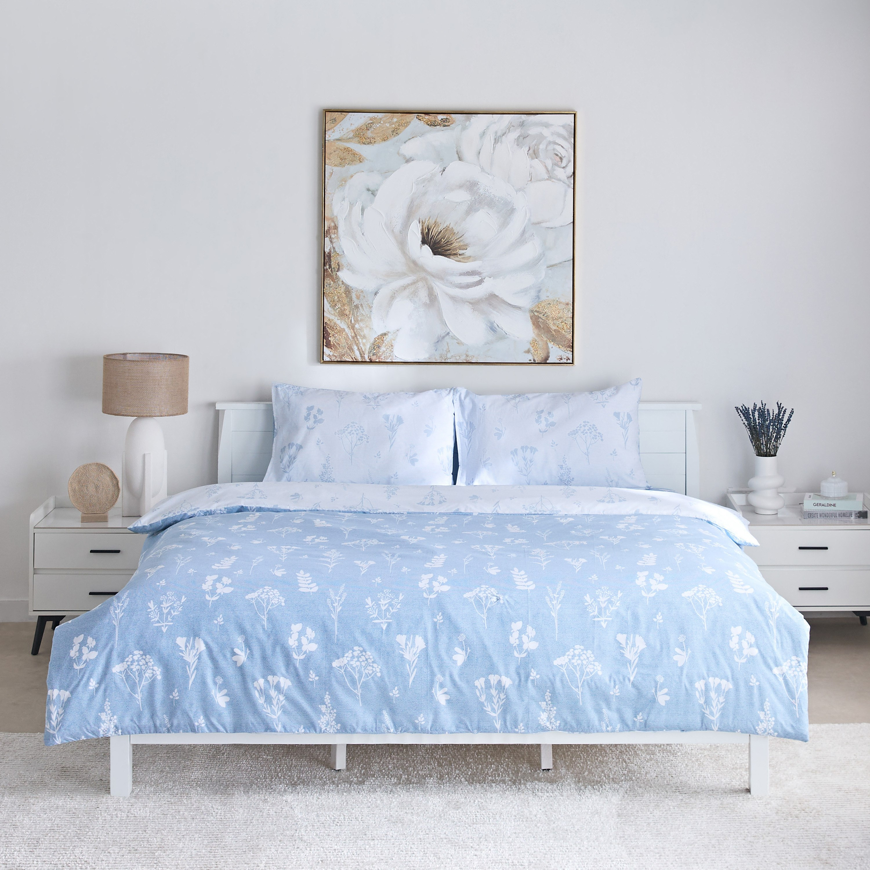 Albania Jimo 3-Piece Polycotton Printed Queen Duvet Cover Set - 220x220 cm-hbxhomeware-hbxbedroom-image-4