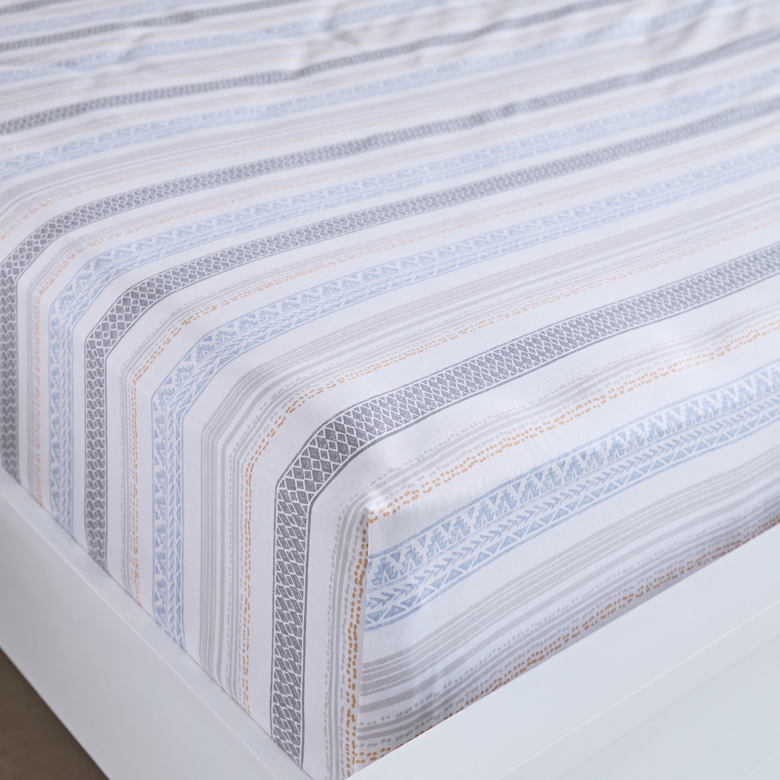 Albania Oran Polycotton King Flat Sheet - 240x260 cm-hbxhomeware-hbxbedroom-image-6
