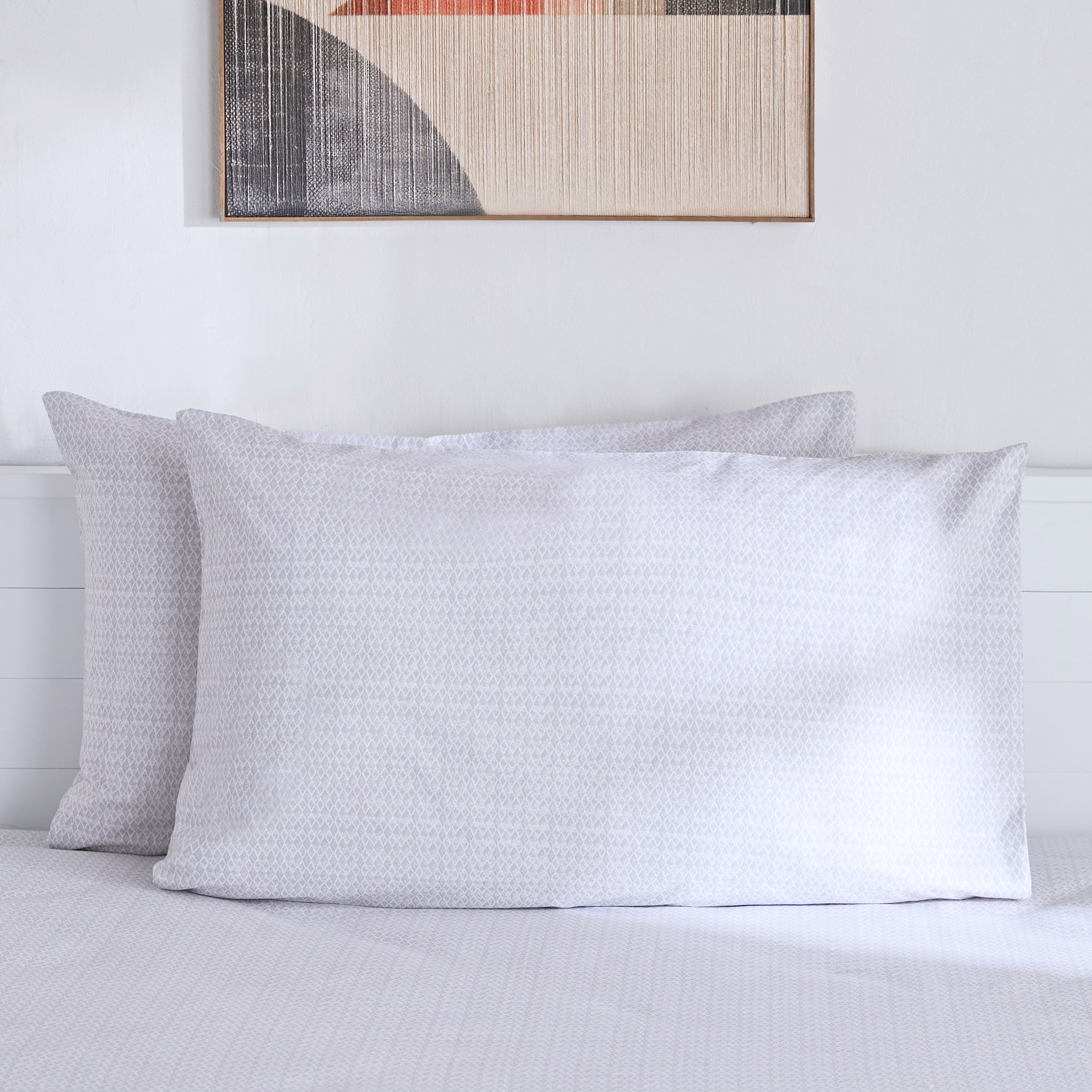 طقم أغطية وسائد من البولي قطن من قطعتين أوران من ألبانيا - 50×75 سم-hbxhomeware-hbxbedroom-image-2