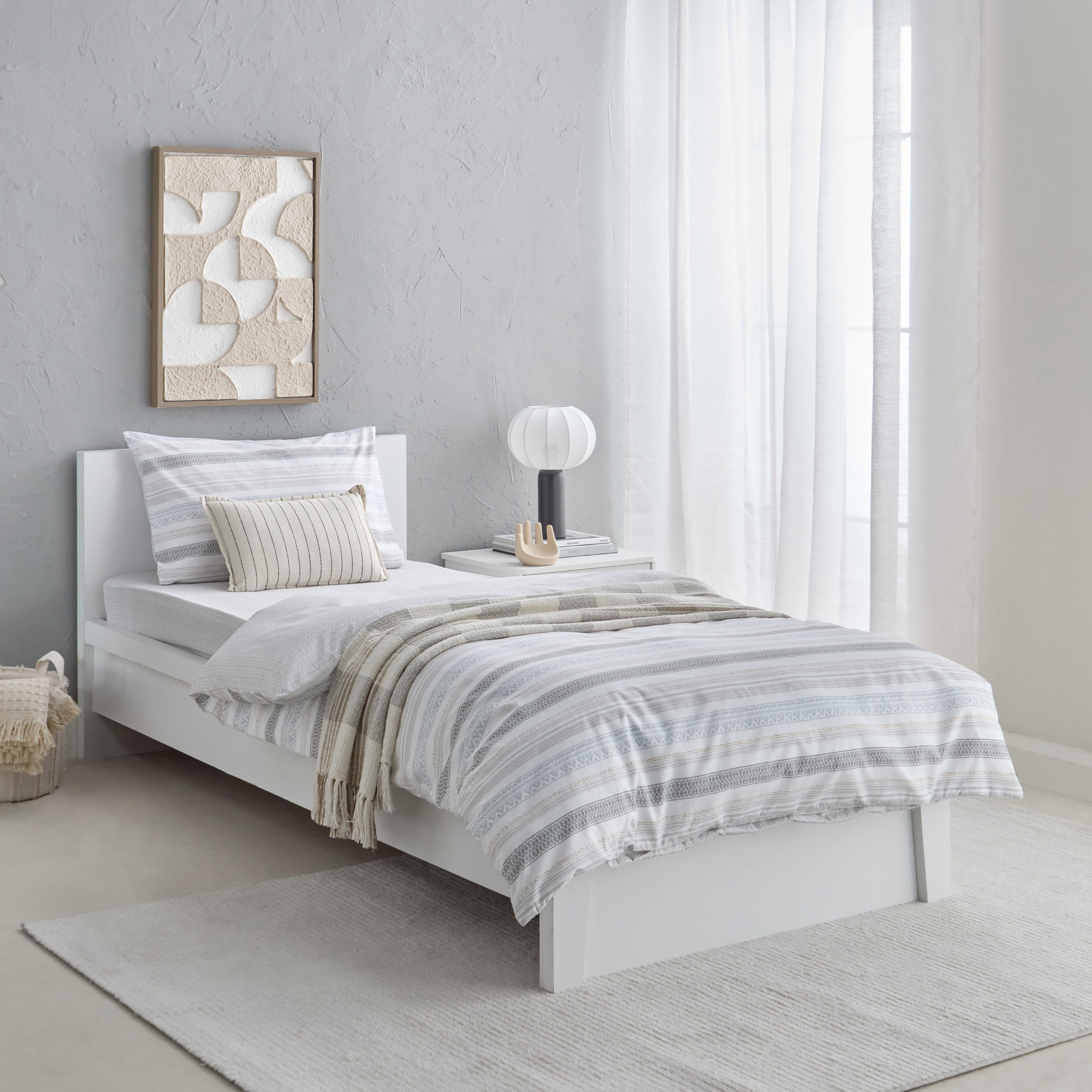 شرشف مطاطي فردي بولي قطن أوران من ألبانيا - 90x200+25 سم-hbxhomeware-hbxbedroom-image-8