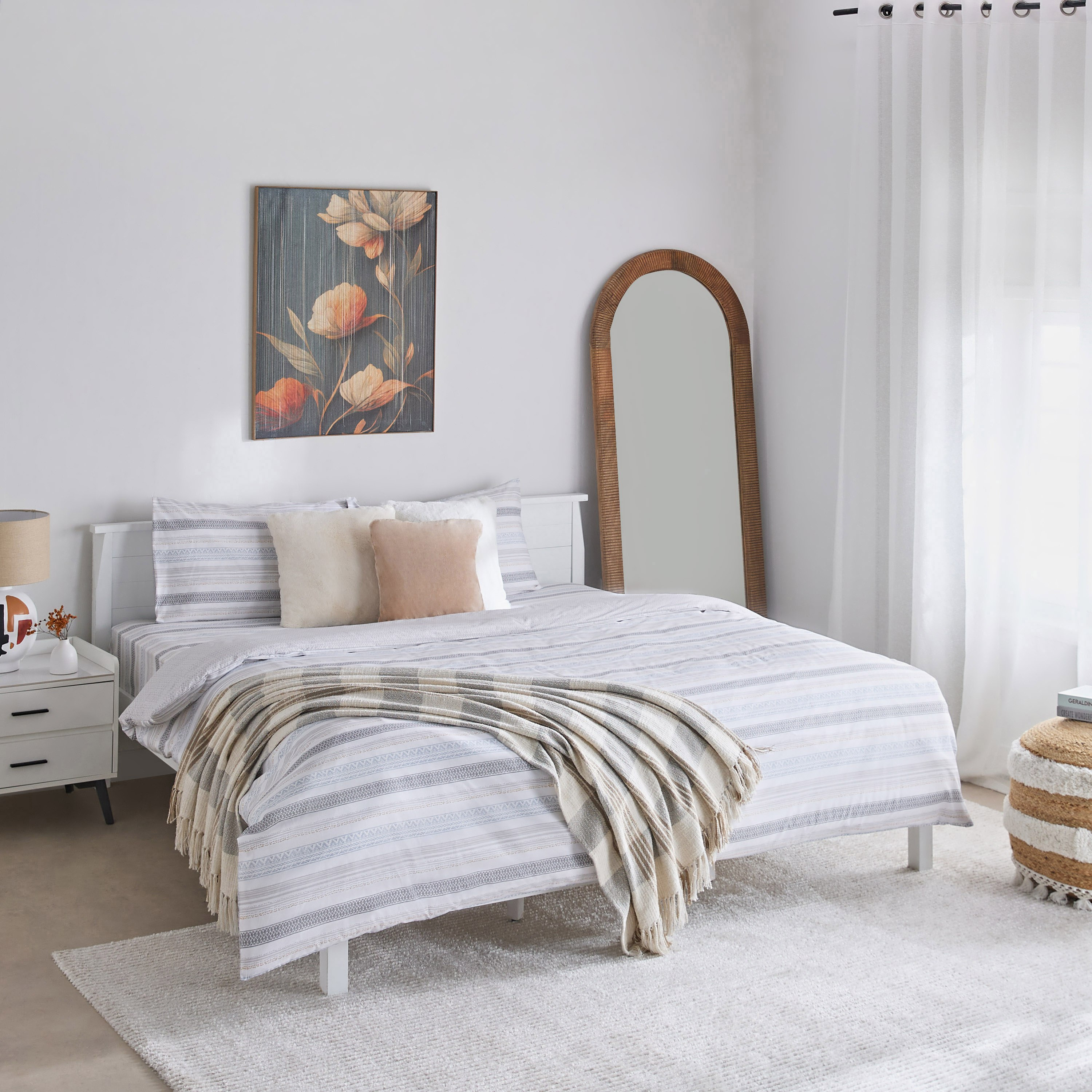 Albania Oran 3-Piece Polycotton Printed Queen Duvet Cover Set - 220x220 cm-hbxhomeware-hbxbedroom-image-10