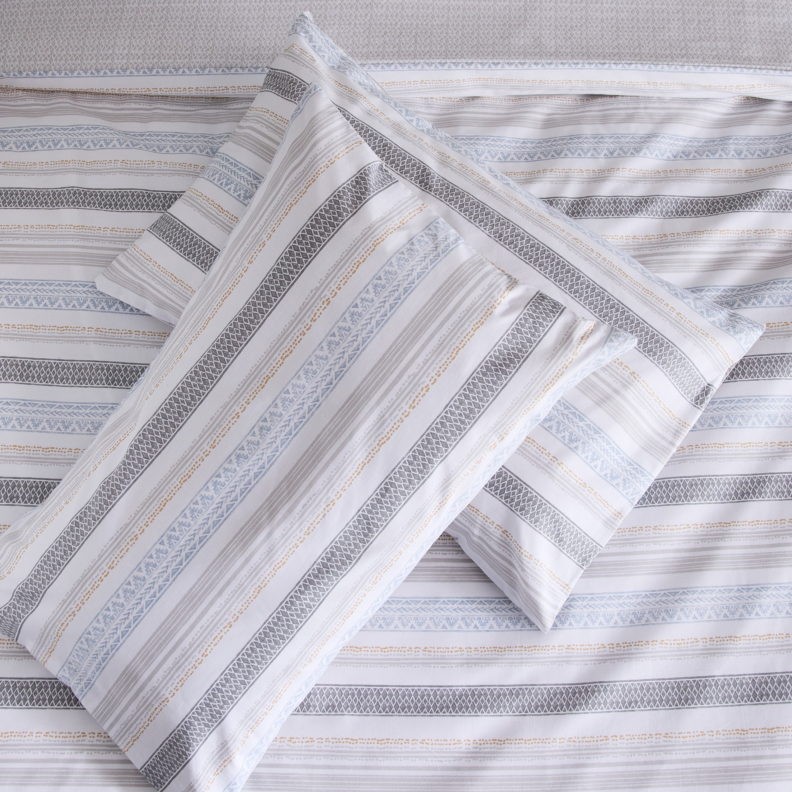 Albania Oran 3-Piece Polycotton Printed Queen Duvet Cover Set - 220x220 cm-hbxhomeware-hbxbedroom-image-7