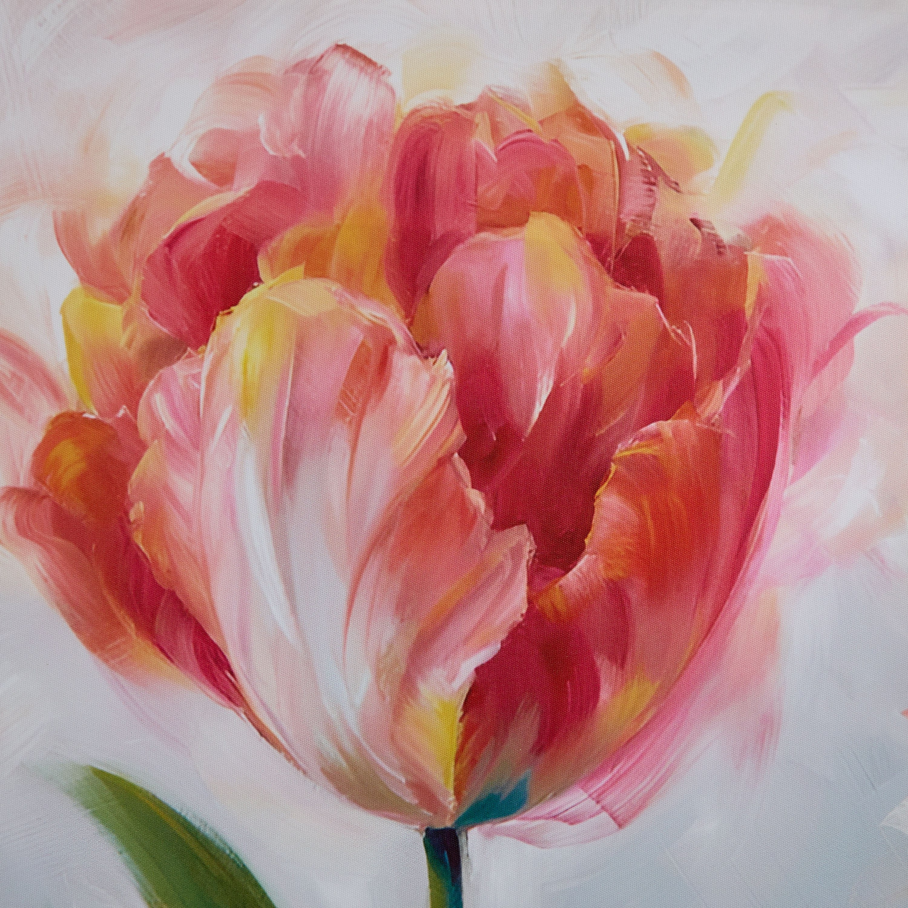 Elmer Canvas Printed Flower Framed Picture - 40x40x1.8 cm-hbxhomeware-hbxdecorandfurnishings-image-4