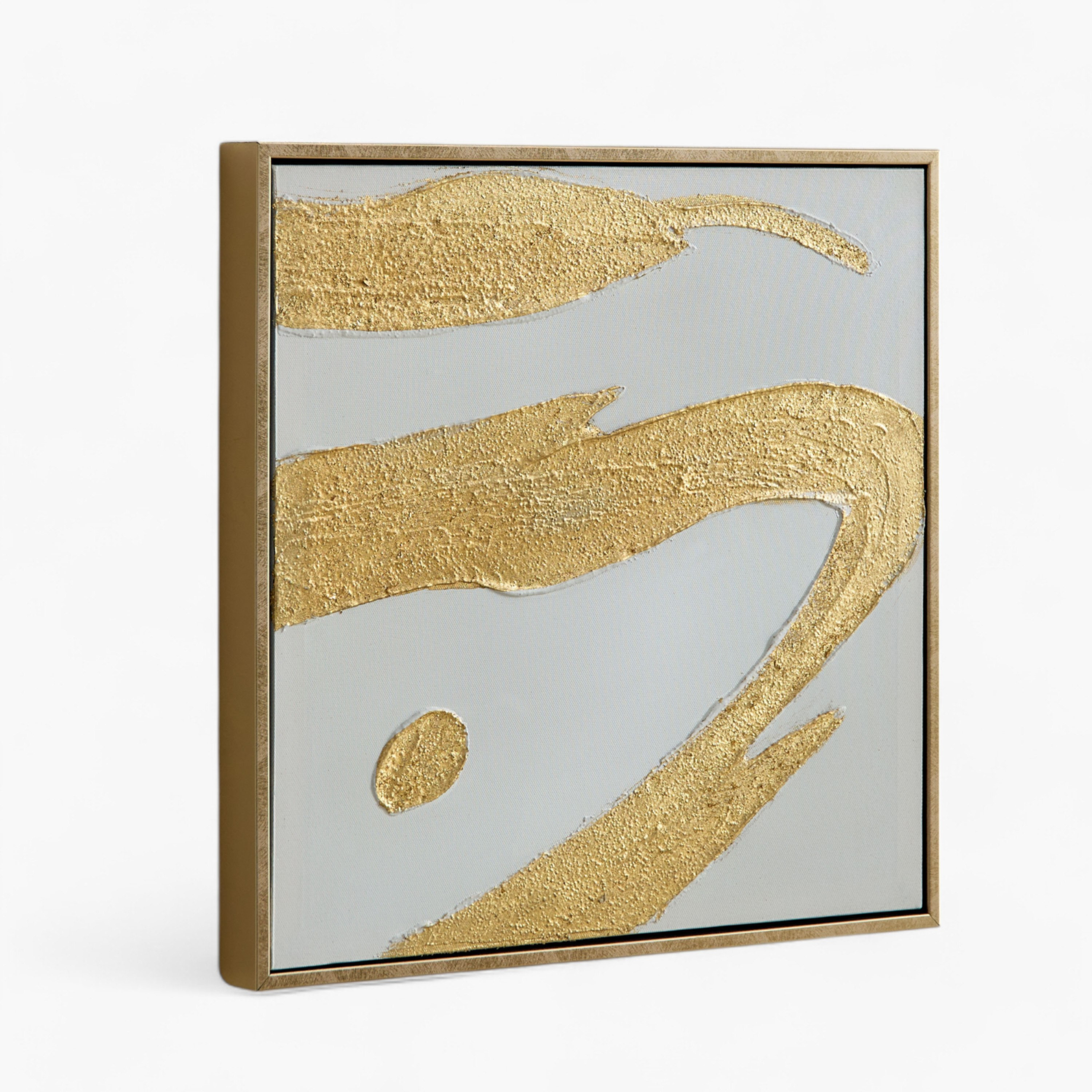 Nairobi Abstract Hand Painted Framed Wall Art - 42x4x42 cm-hbxhomeware-hbxdecorandfurnishings-image-6