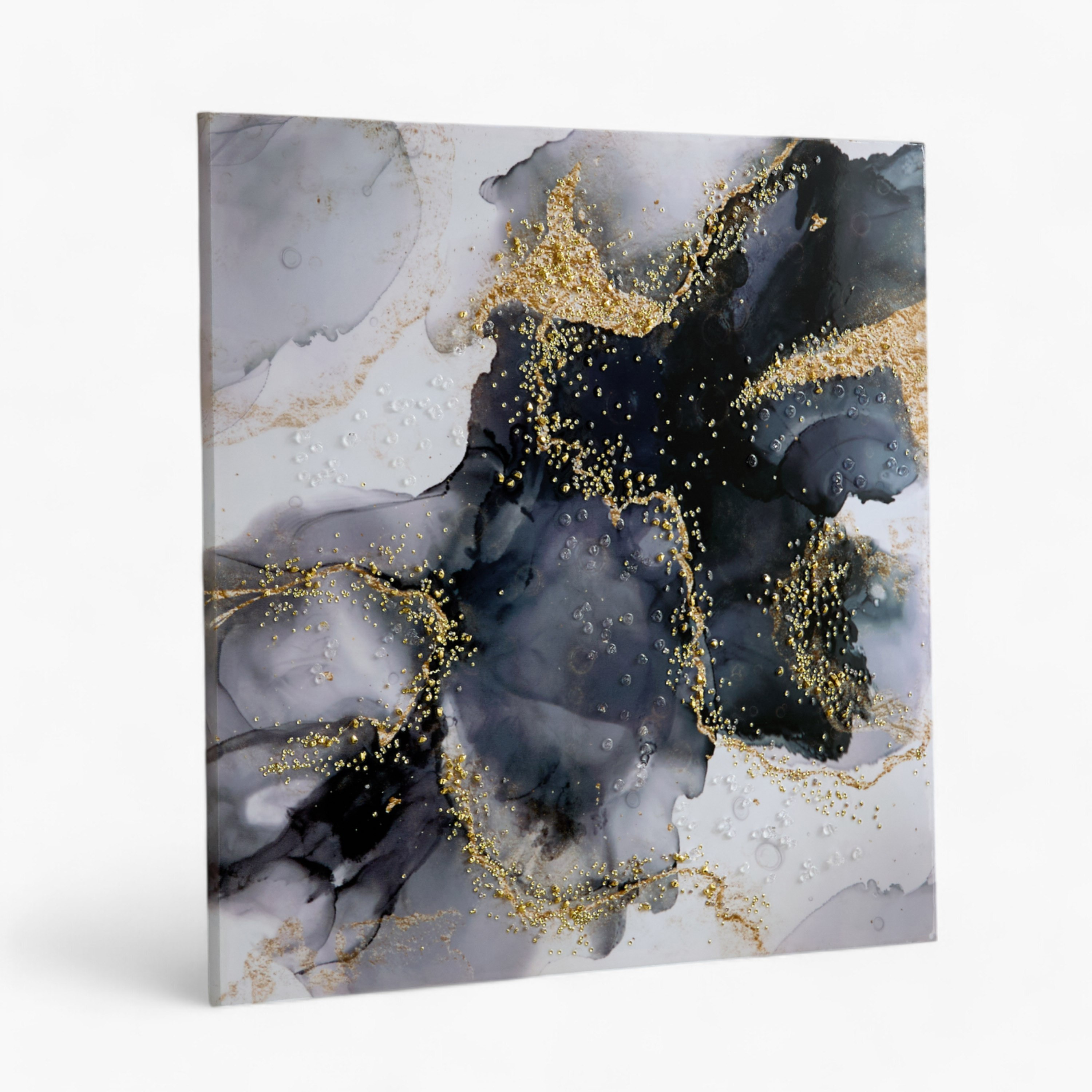 زينة حائط أكريليك وزجاج بتصميم تجريدي من نيروبي - 80x2.5x80 سم-hbxhomeware-hbxdecorandfurnishings-image-6
