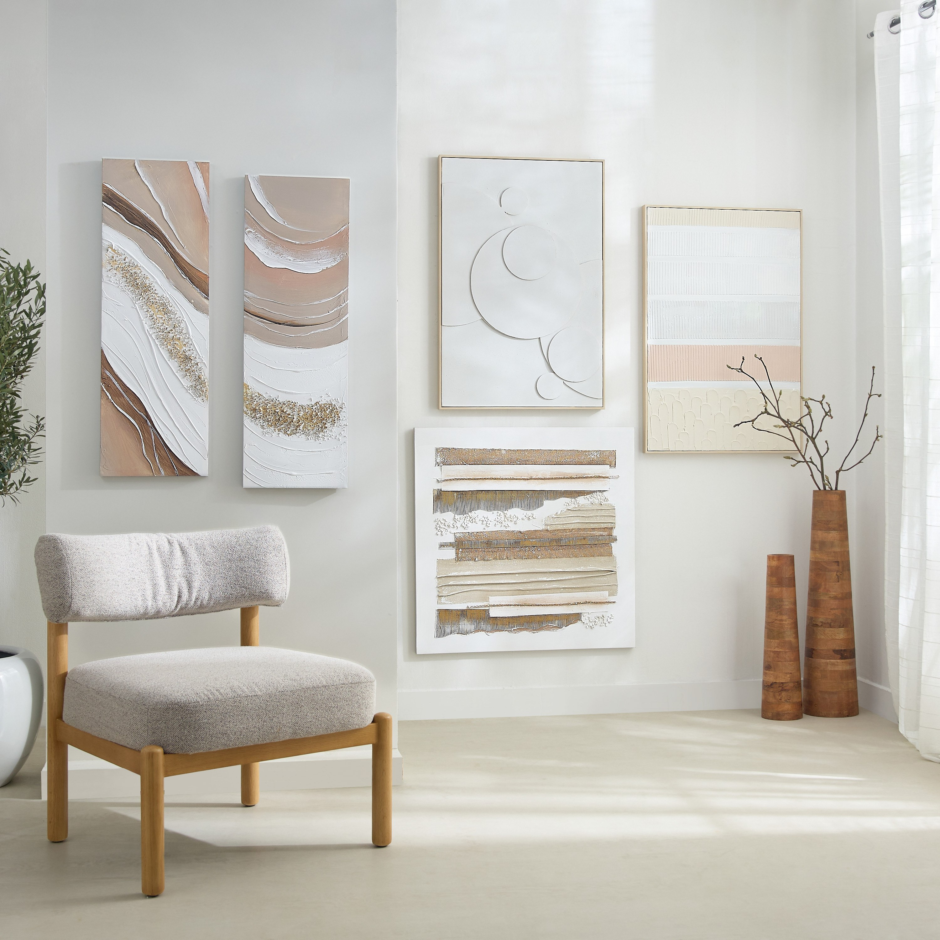 زينة حائط مطلية يدويًا ثلاثية الأبعاد من نيروبي - 80x3x80 سم-PROMO_HB_AE_B1G1_250925-image-5