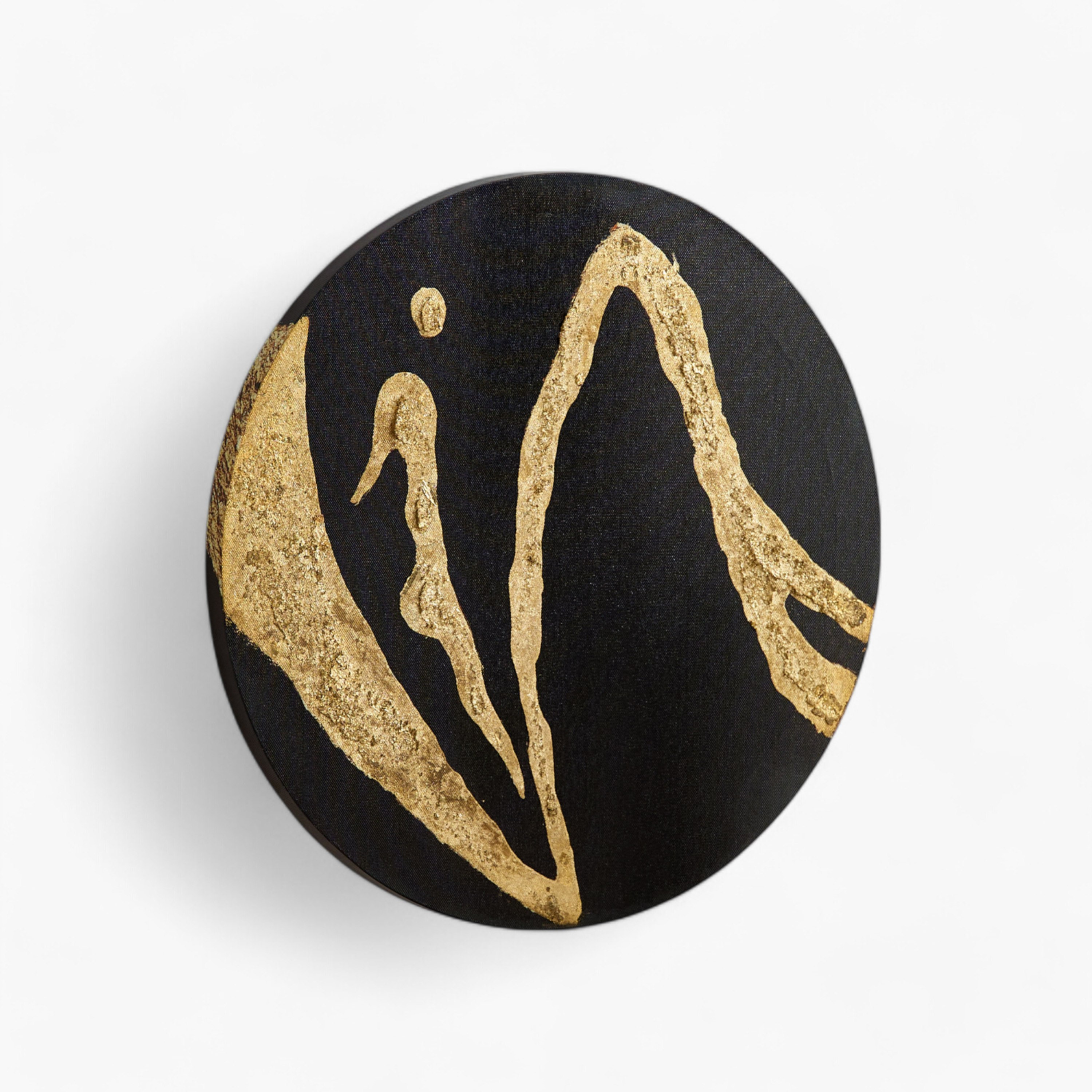 زينة حائط مطلية يدويًا من مايان - 40x1.8x40 سم-hbxhomeware-hbxdecorandfurnishings-image-6