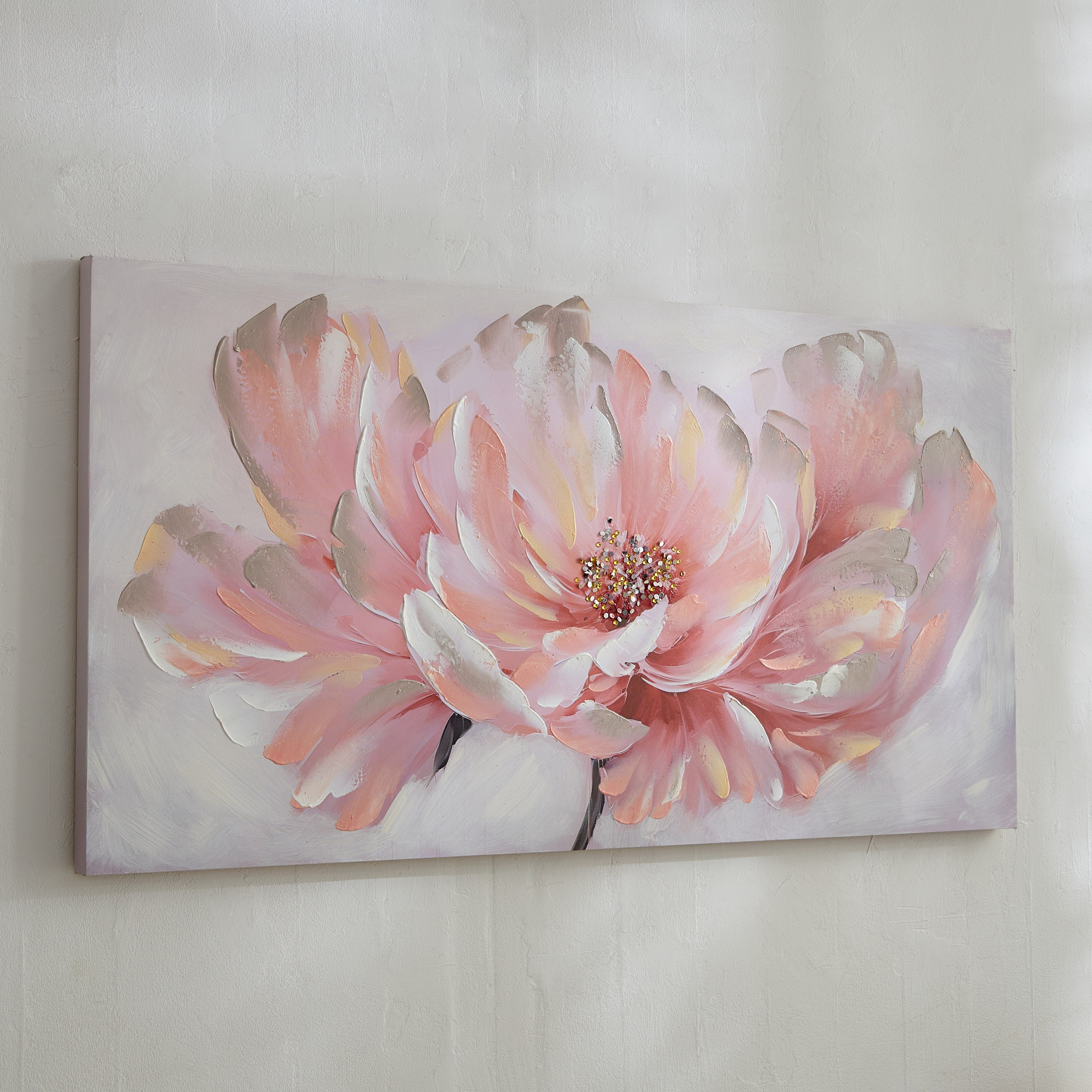 زينة حائط أكريليك مرسومة يدويًا بتصميم أزهار من نيروبي - 120x3x60 سم-hbxhomeware-hbxdecorandfurnishings-image-6